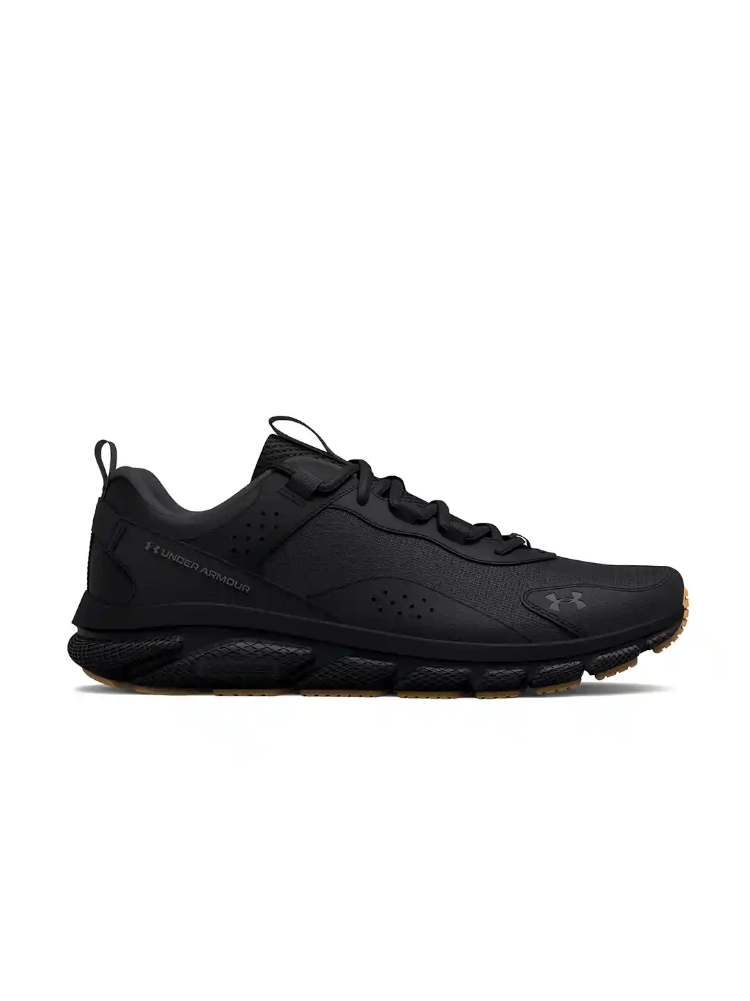 Buy UNDER ARMOUR Men Black Woven Design UA Charged Verssert