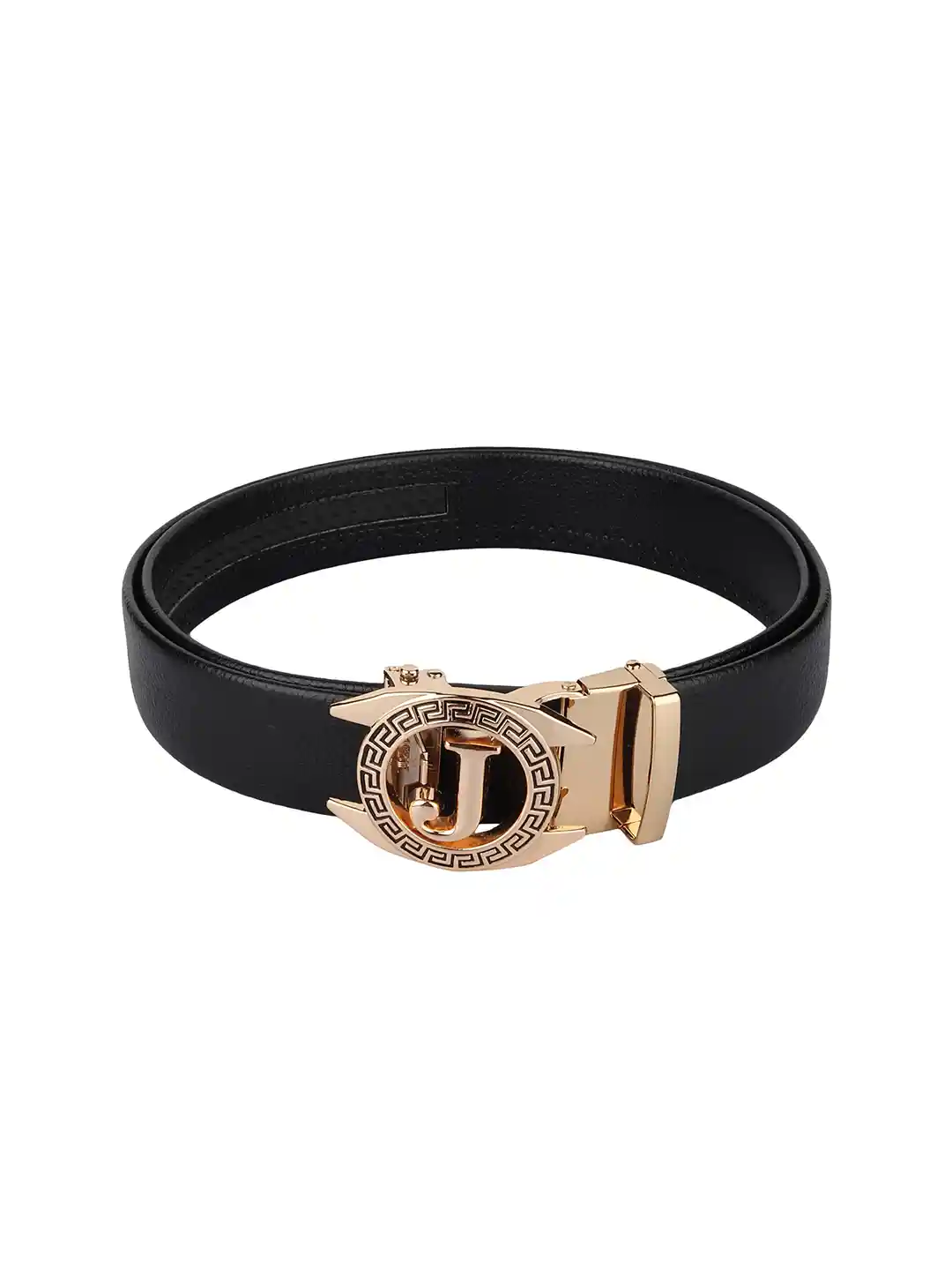 Buy ZORO Men Black Alphabet Letter J Belt - Belts for Men