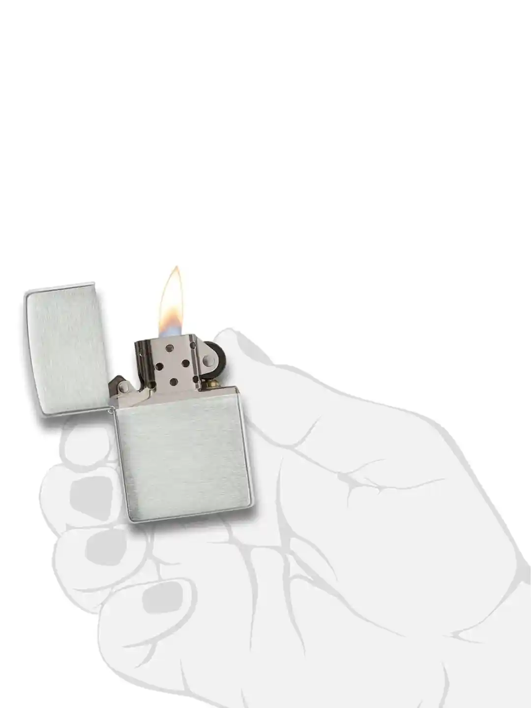 Buy Zippo Sterling Silver Lighter Case - Travel Accessory for