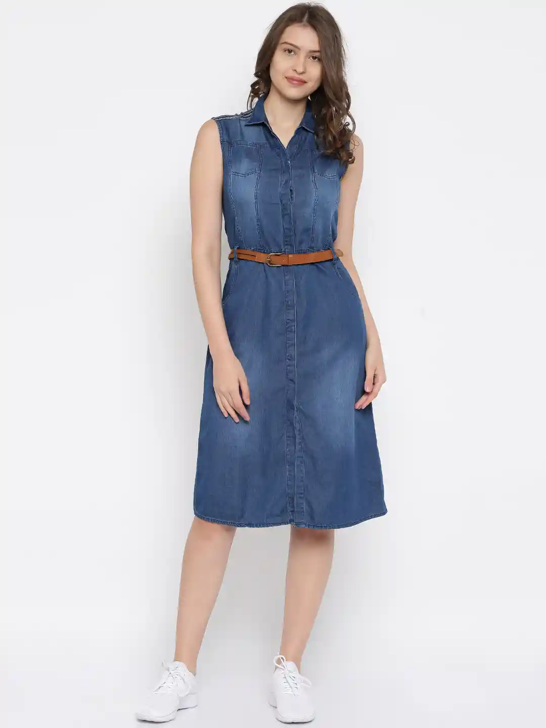 Buy Deal Jeans Women Blue Denim Shirt Dress Dresses for Women