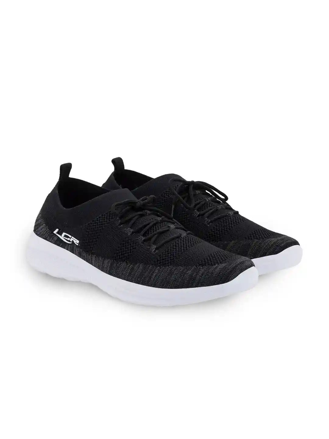 Buy Lancer Men Black Textile Running Non-Marking Shoes Sports