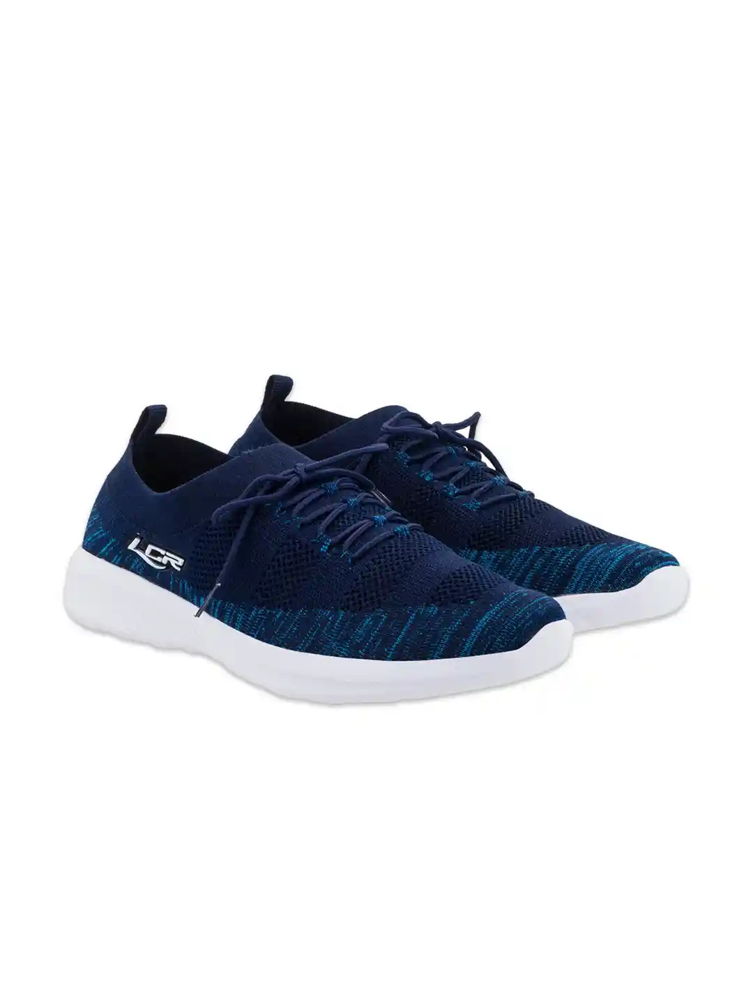 Buy Lancer Men Navy Blue Textile Running Non-Marking Shoes