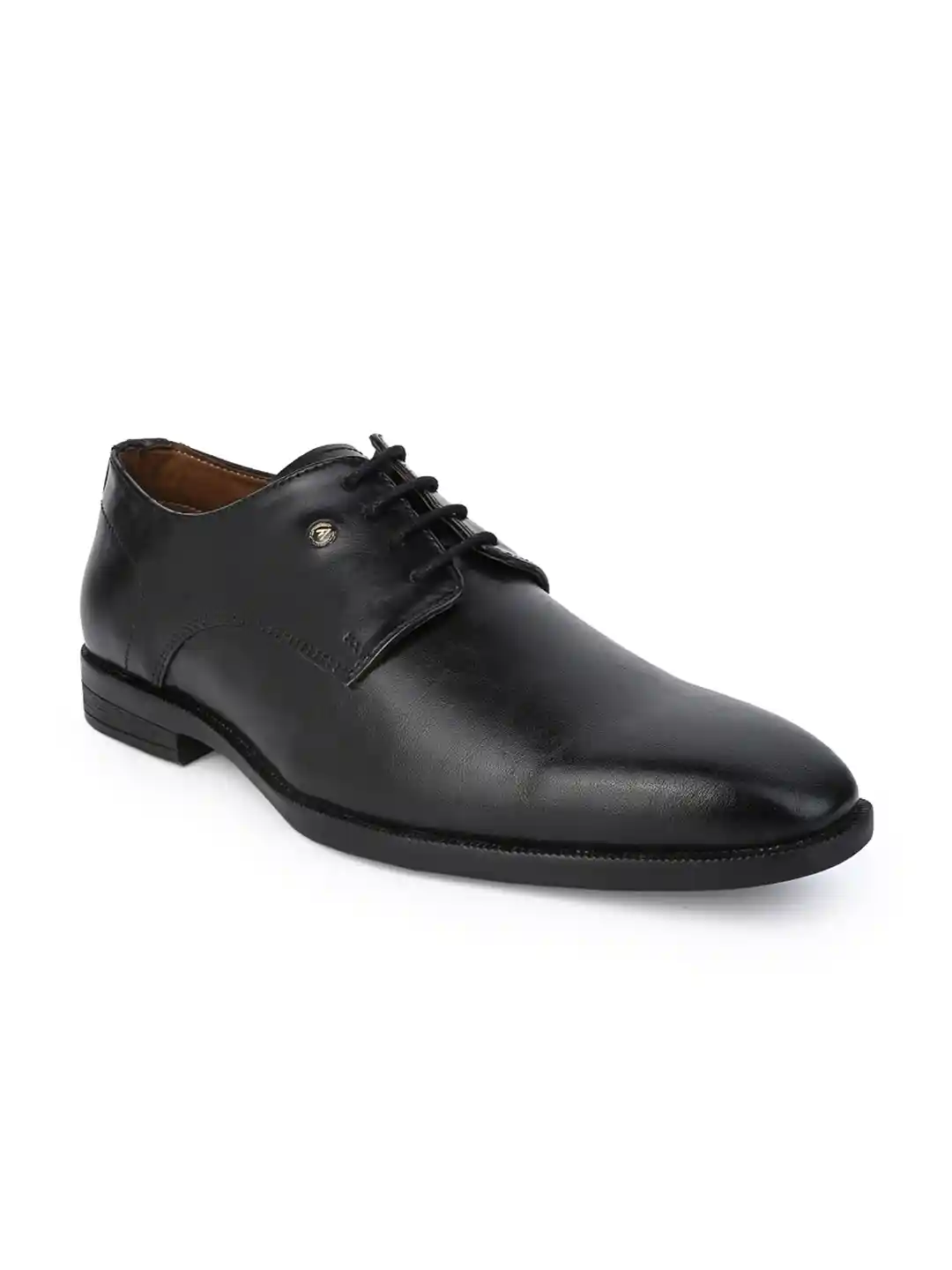 Buy Alberto Torresi Men Black Solid Formal Oxford Shoes Formal