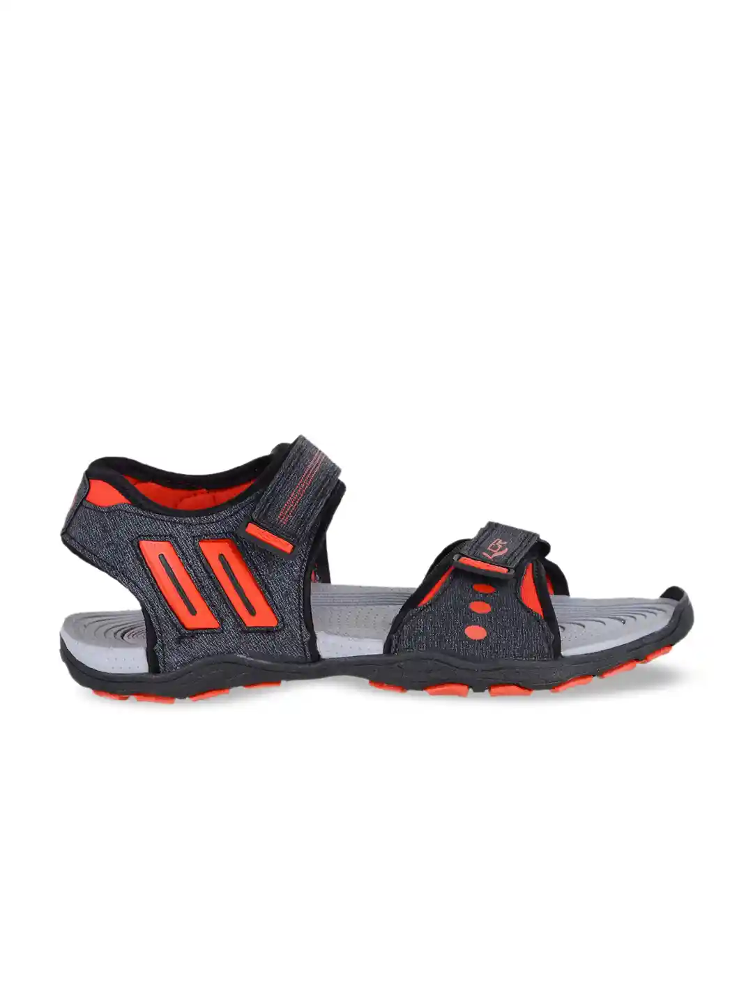 Buy Lancer Men Grey Red Solid Sports Sandal Sandals for Men