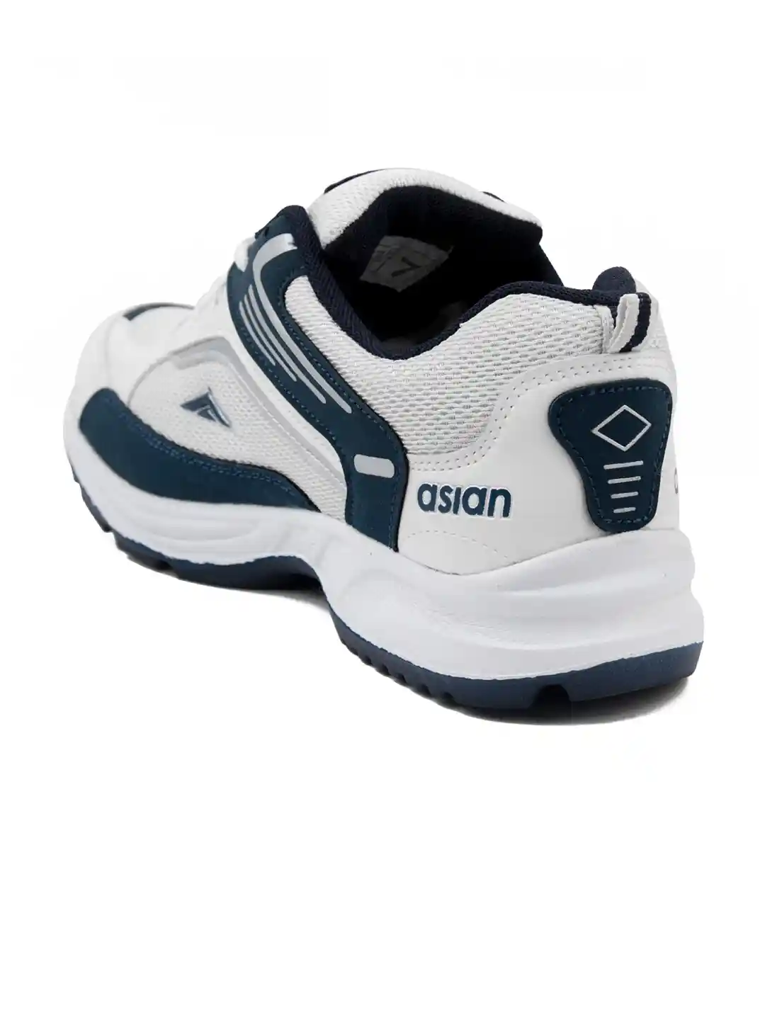 Buy ASIAN Men White Navy Blue Mesh Running Shoes Sports Shoes