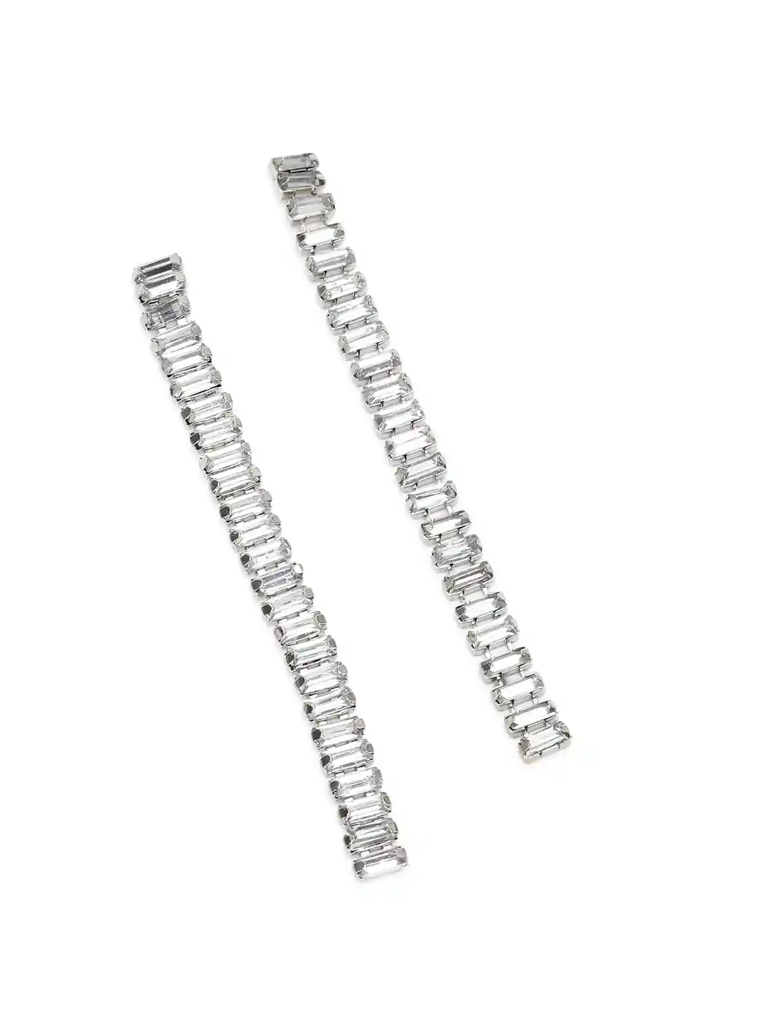 Buy FOREVER 21 White Contemporary Drop Earrings Earrings for