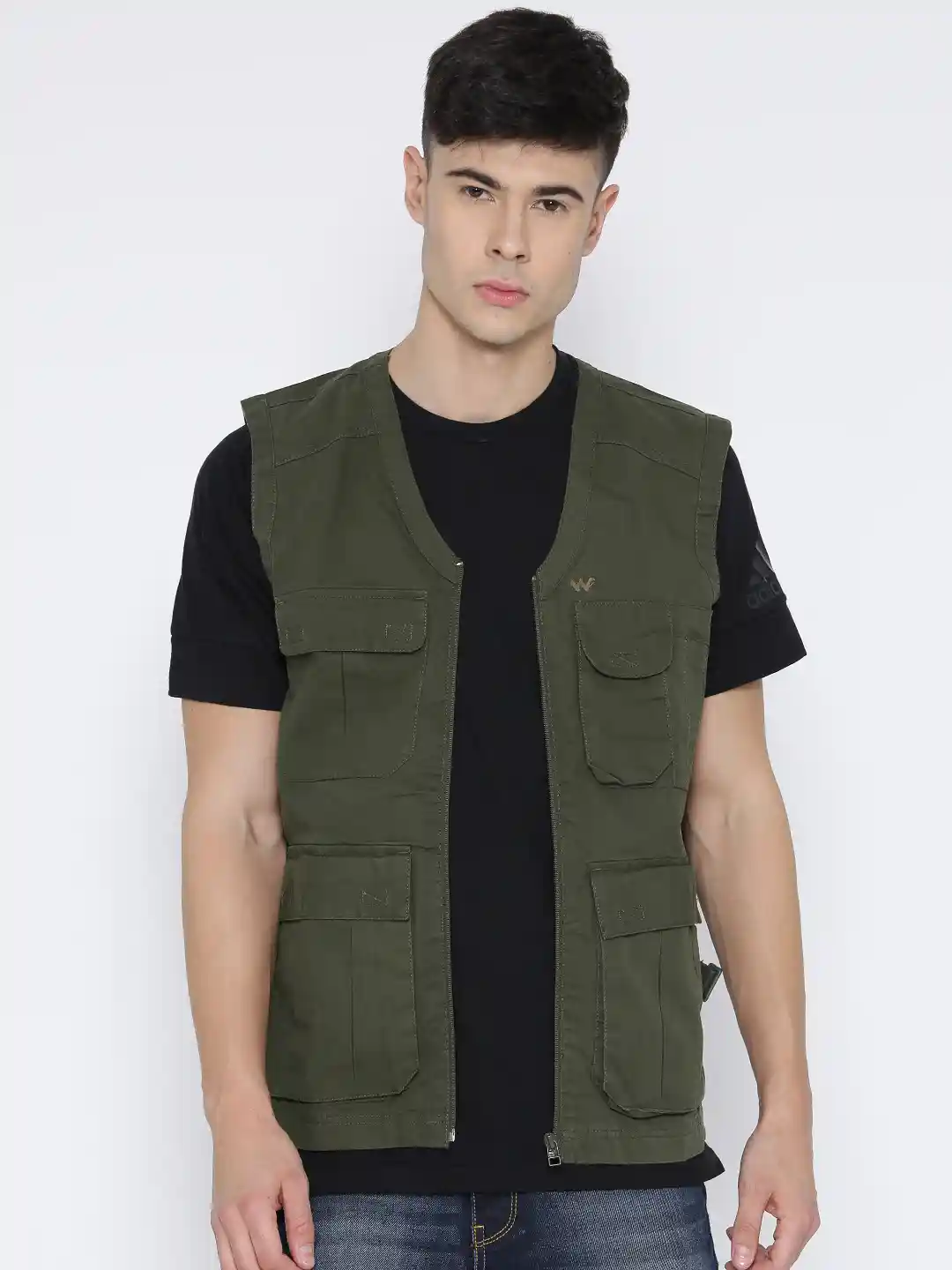 Buy Wildcraft Olive Green Sleeveless Utility Cao Utility Jacket