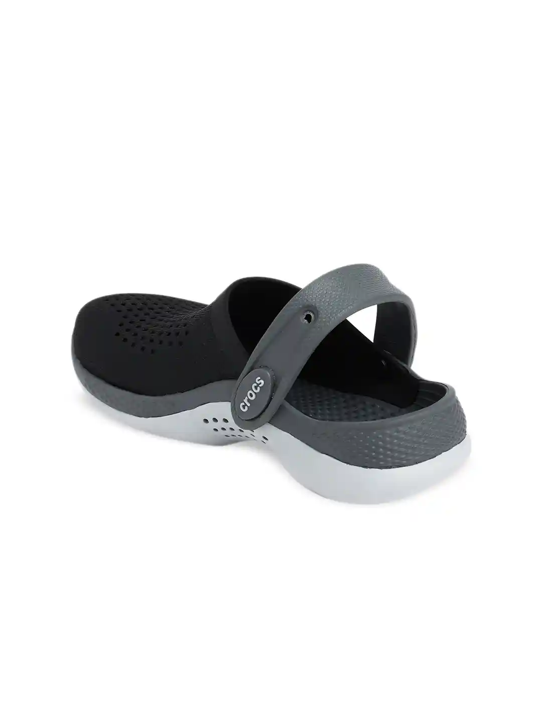 Buy Crocs Unisex Kids Black Grey LiteRide 360 Clogs Sandals
