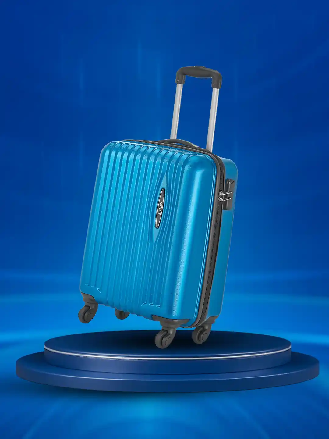 Safari Glimpse Poly Carbonate Small Hard Trolley Bag 56 cm