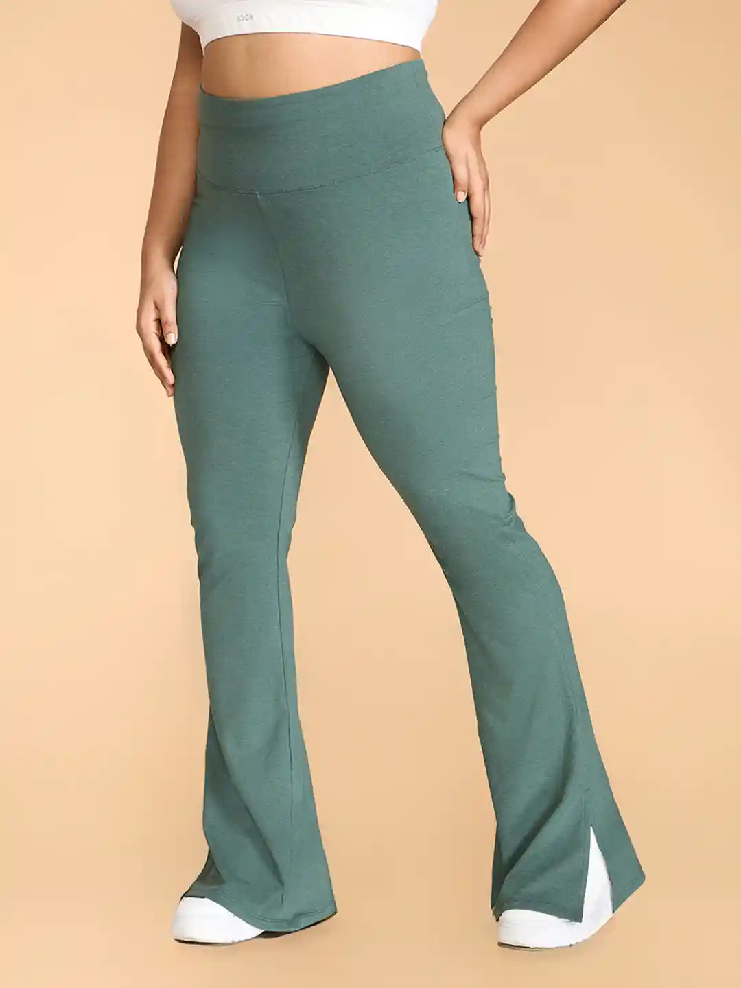 Flare Pants Women's Plus Size Yoga Pants Bootcut Lee Riders