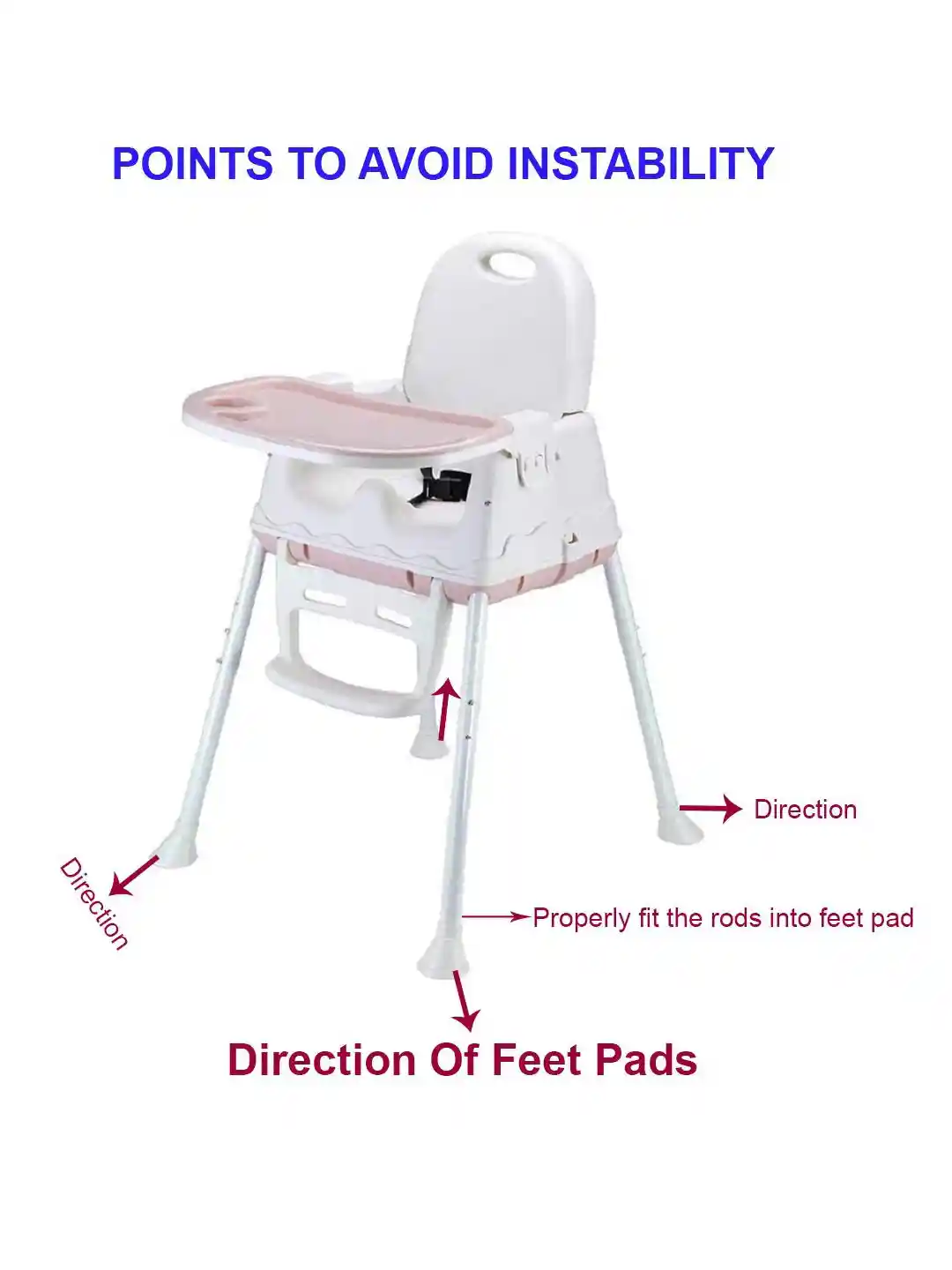 Buy SYGA Brown Baby Feeding Cushion High Chair High Chairs for