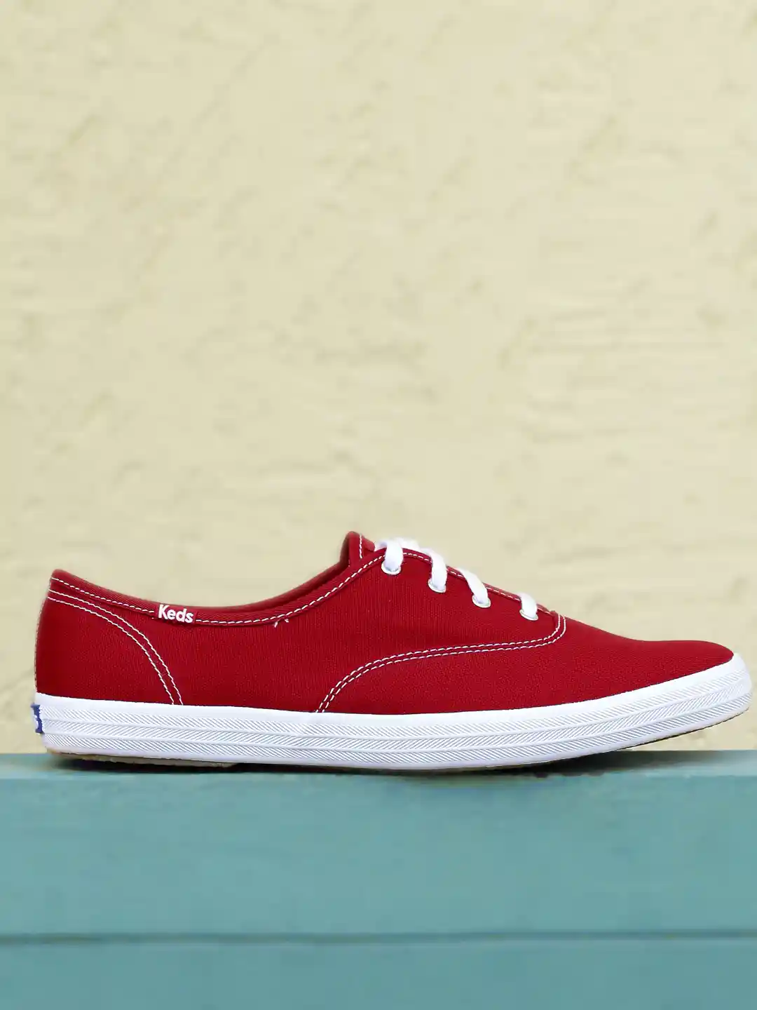 Buy Keds Women Red Champion Solid Sneakers Casual Shoes for