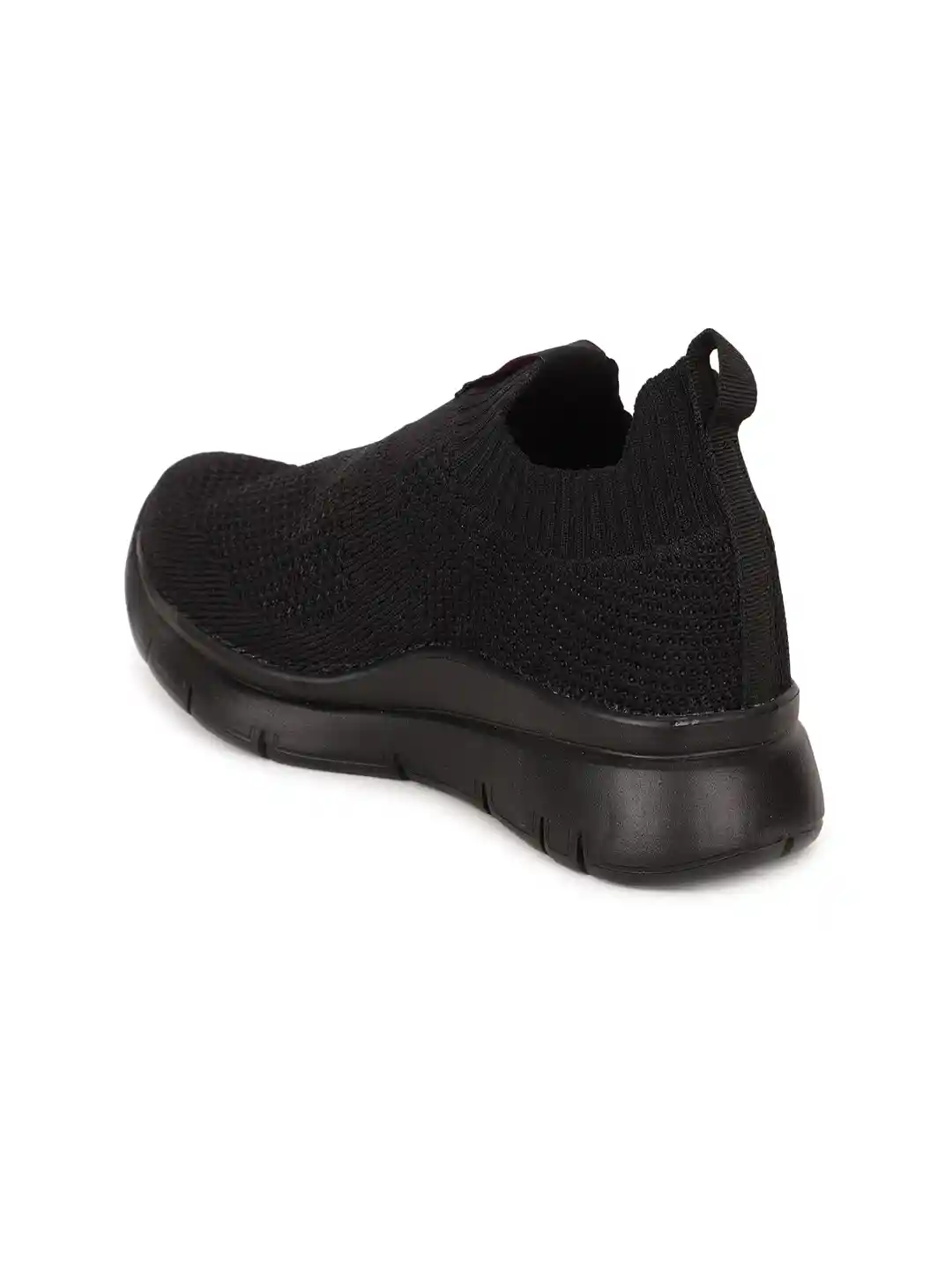 Buy Hush Puppies Women Black Textured Slip-On Sneakers Casual