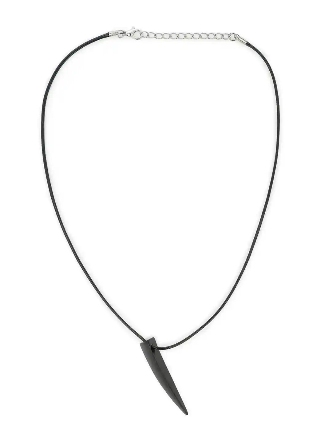 Buy EL REGALO Men Black wolf-tooth Chain Necklace and Chains for