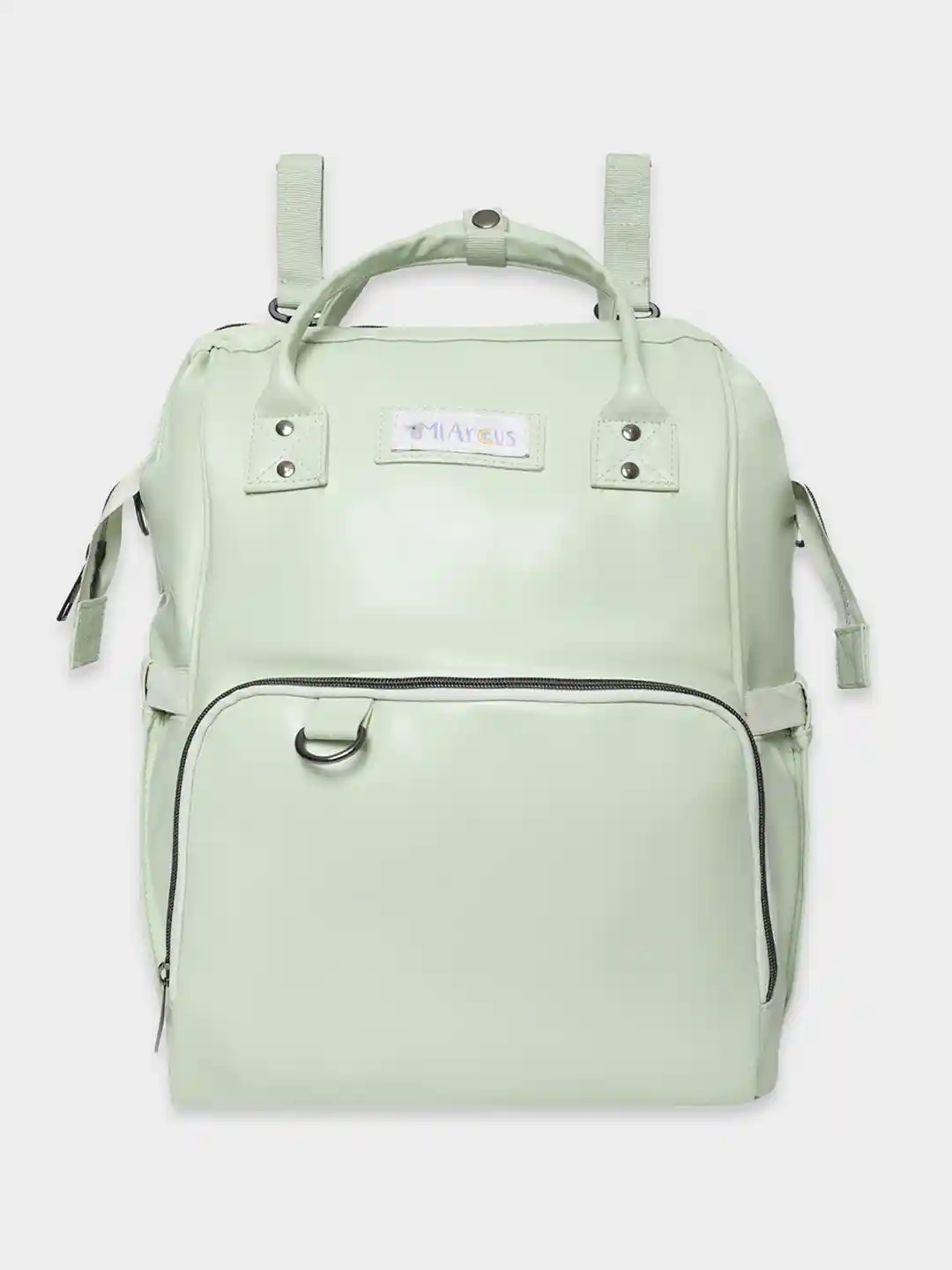 Buy Mi Arcus 100% Vegan Leather Printed Diaper Bag/ BackPack