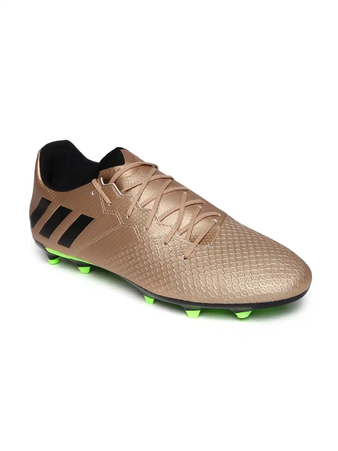 Buy ADIDAS Men Muted Gold-Toned Messi FG Football Shoes