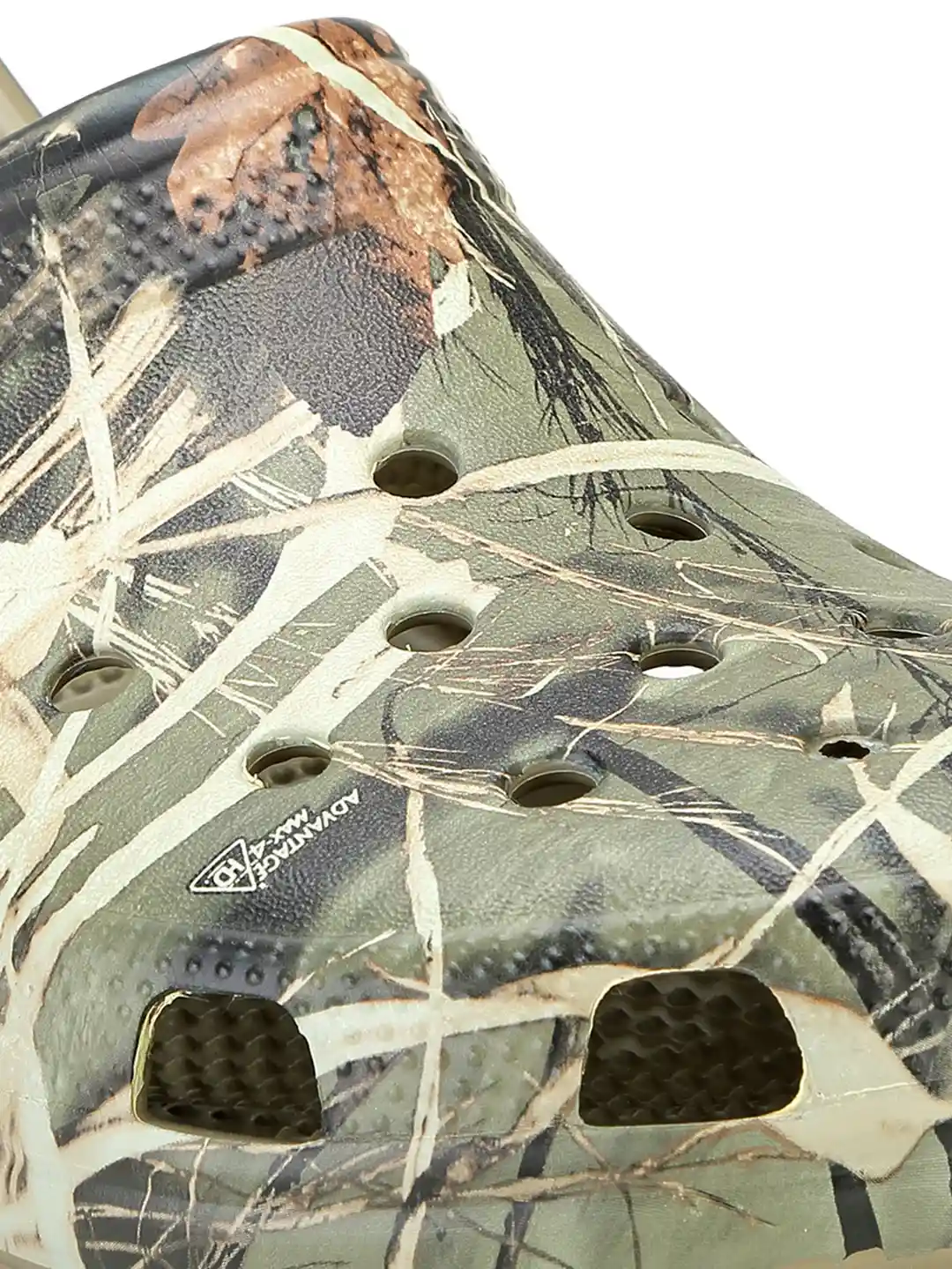 Buy Crocs Men Khaki Classic Realtree Printed Clogs Flip Flops - Main Image