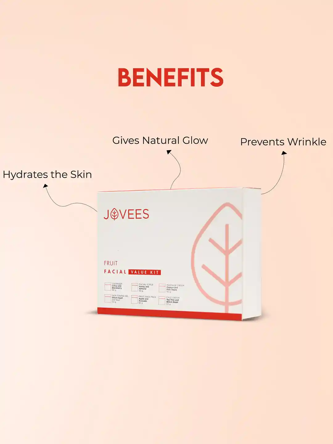 Buy Jovees Fruit Facial Value Kit - 315 gm - Facial Kit for Unisex