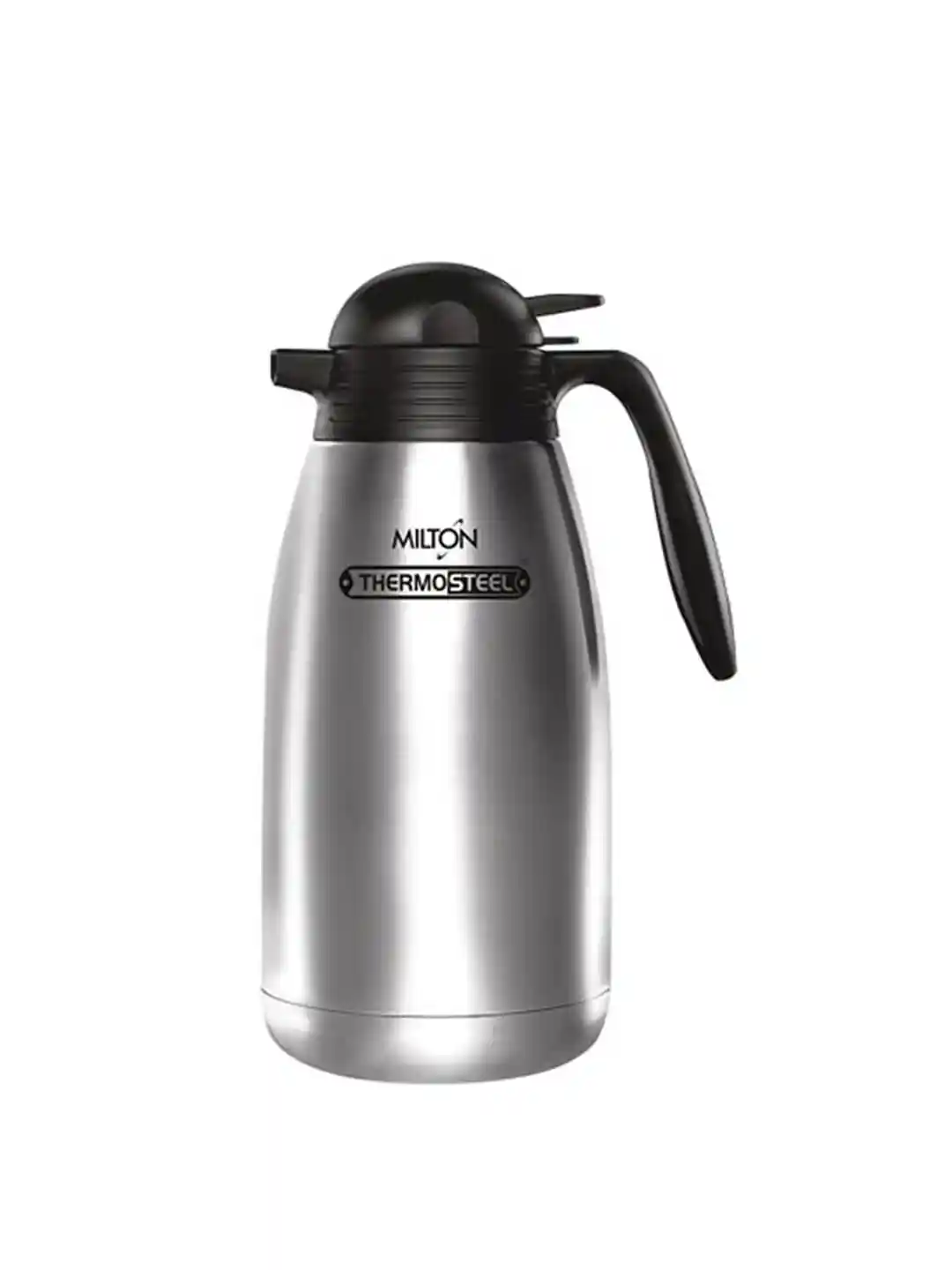 Buy Milton Silver-Toned Black Vacuum Insulated Thermosteel
