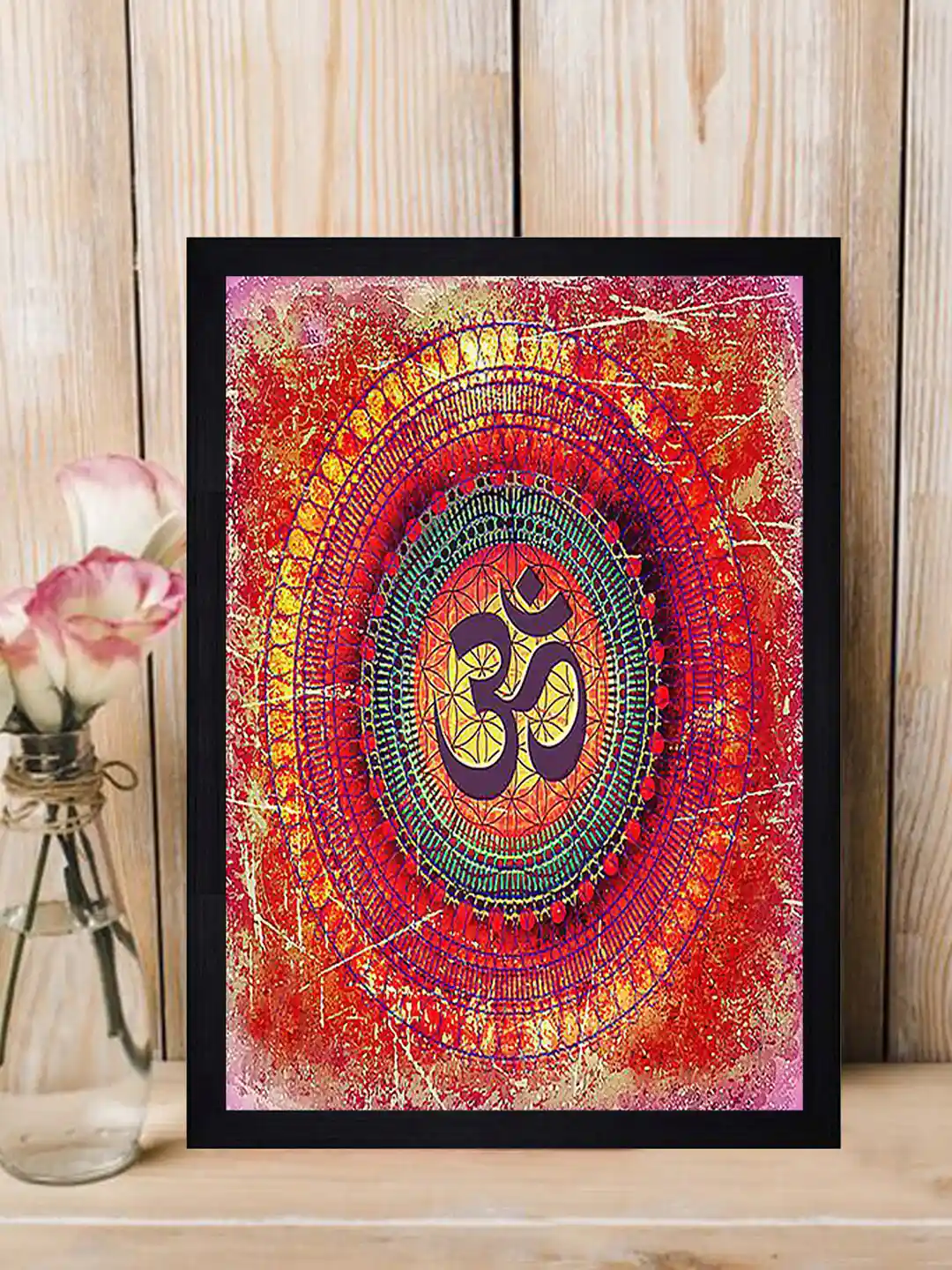 Buy Gallery99 Om Mantra Texture Wood Ethnic Motifs Matte Hanging