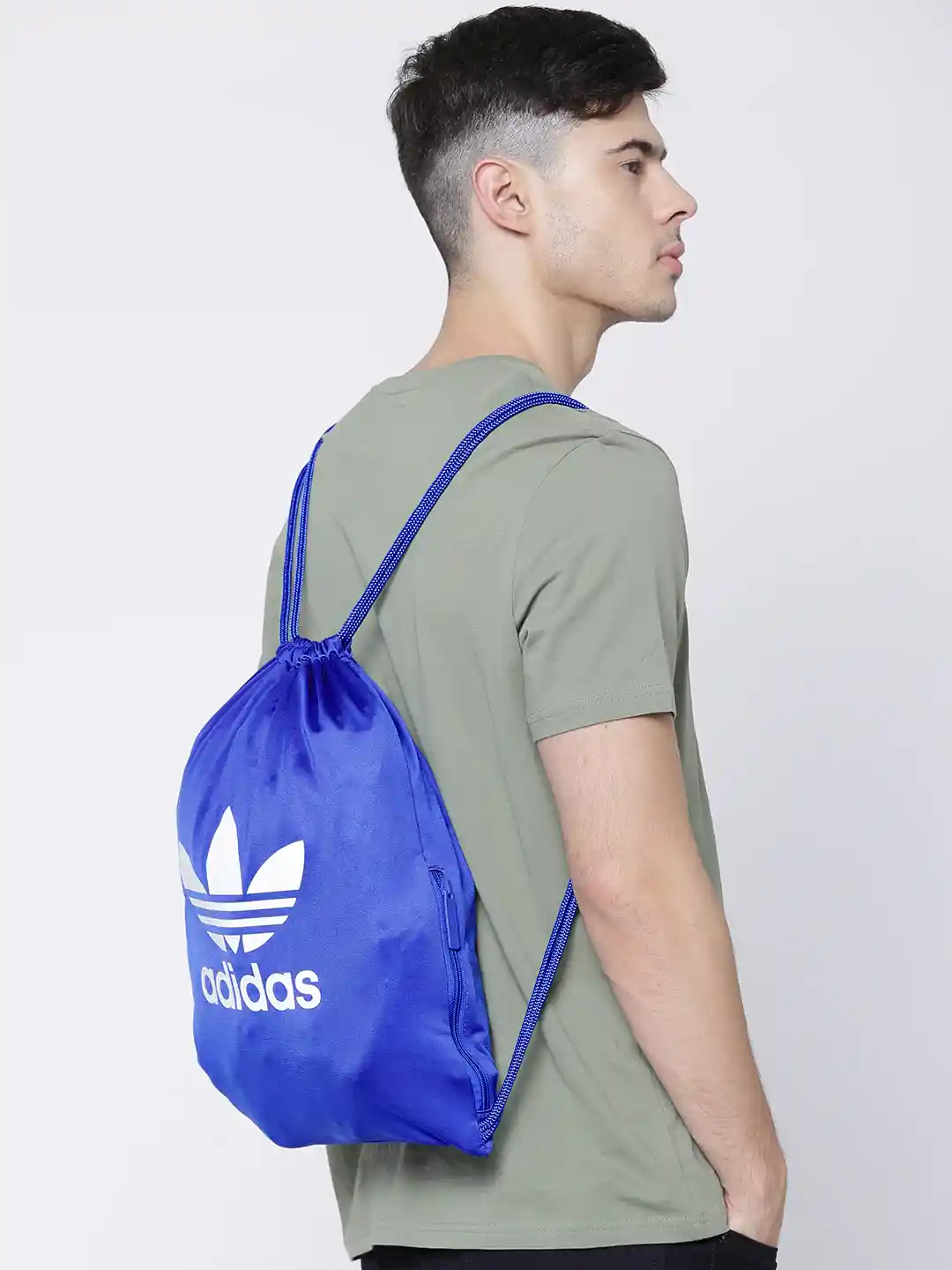 バッグ adidas originals nap sack gym sack Buy adidas Originals Black Trefoil Gym Sack Bag from Next USA