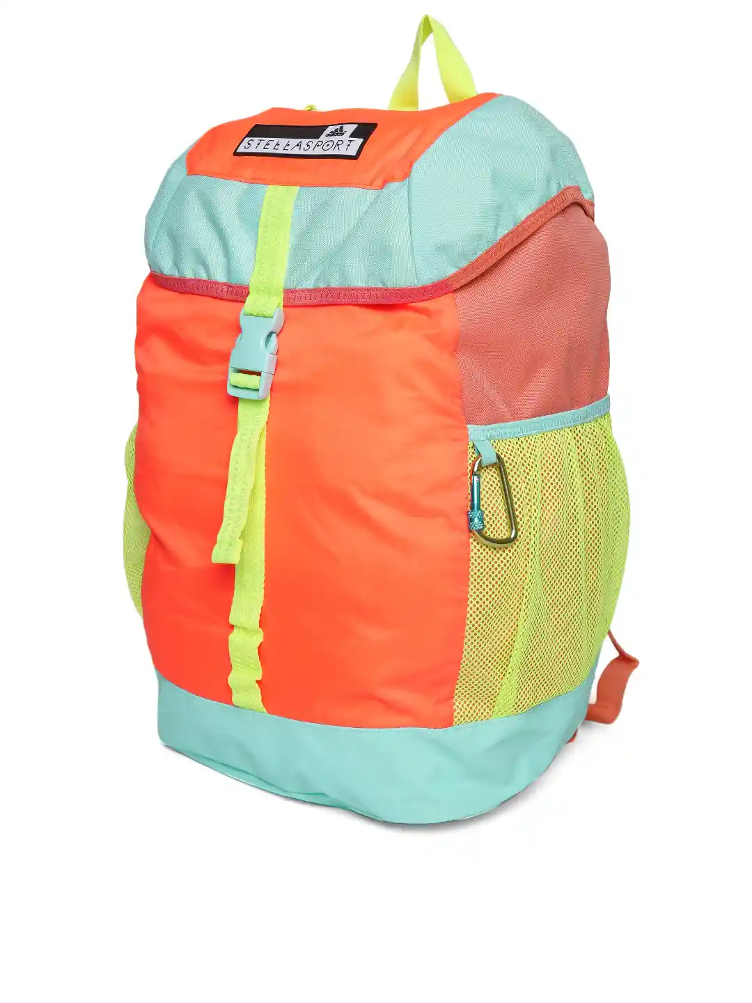 Buy ADIDAS Stellasport Women Neon Orange SC Flap Colourblocked