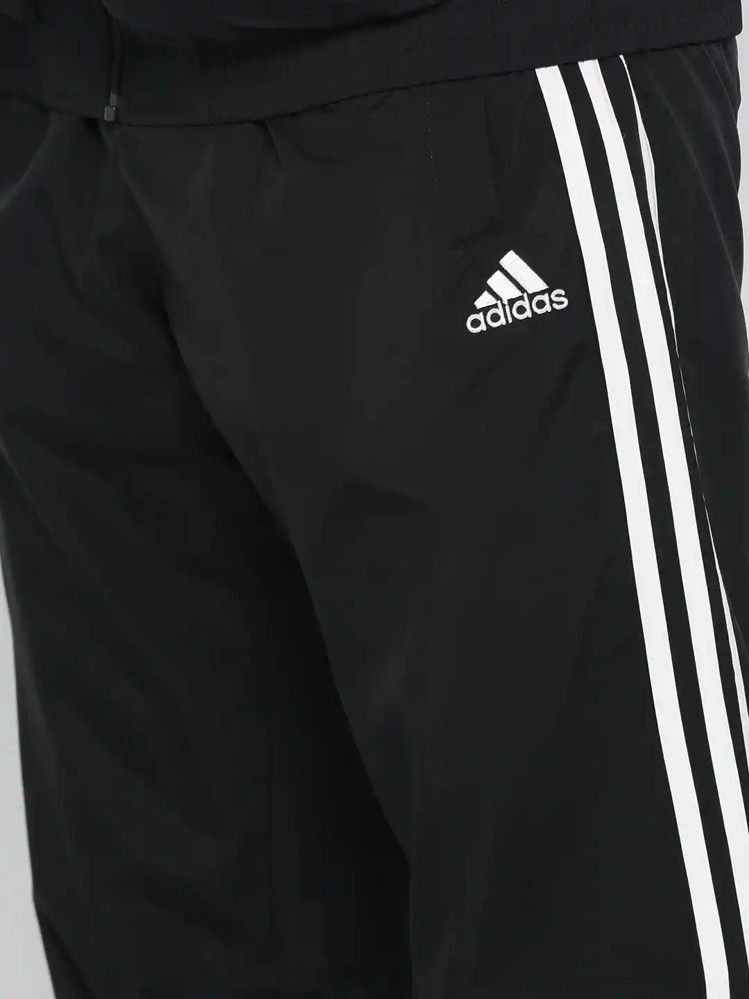 Buy ADIDAS Black ESS 3S WV Tracksuit Tracksuits for Men 1809060