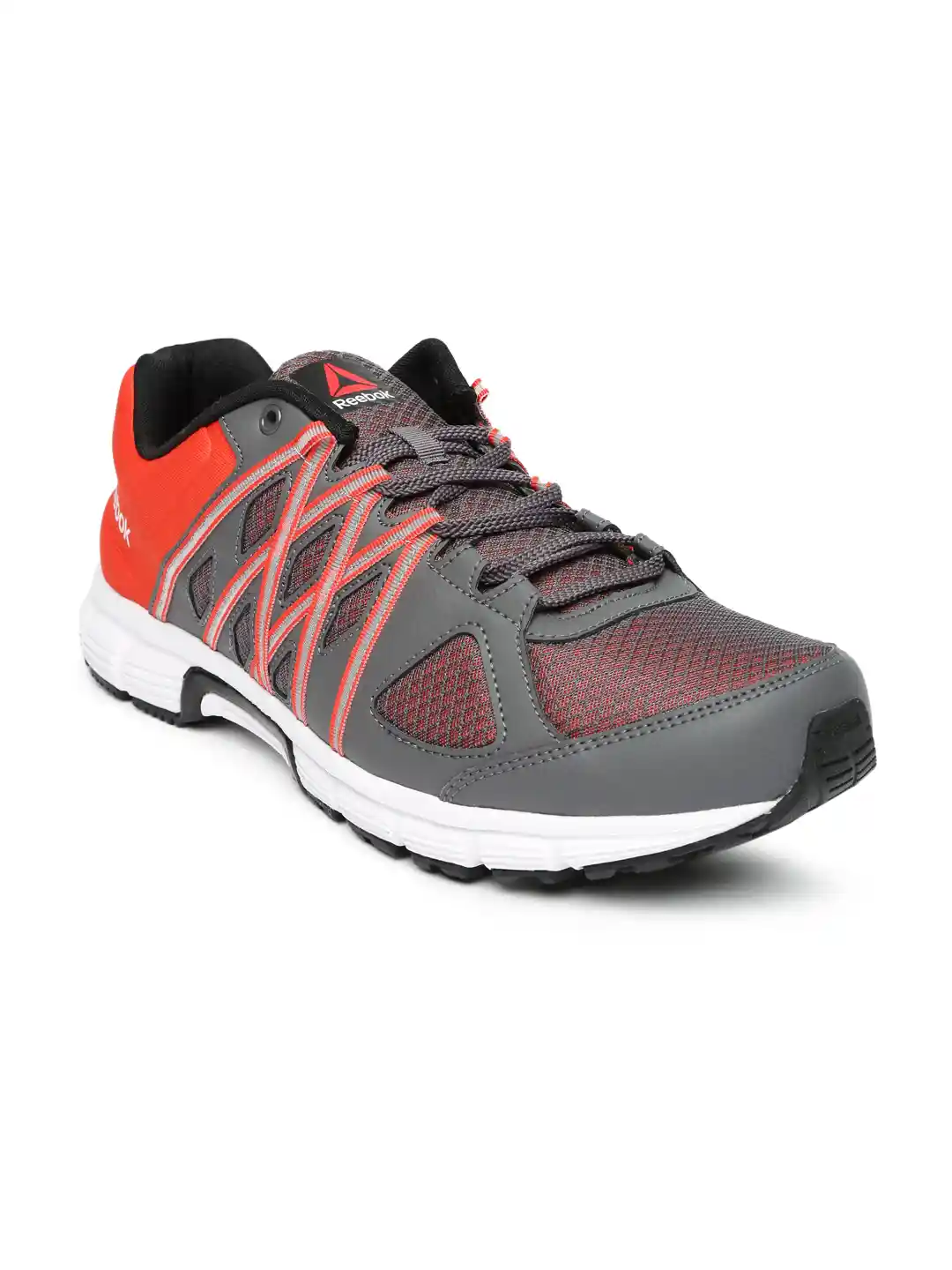 Buy Reebok Men Grey Orange Meteoric Running Shoes Sports Shoes