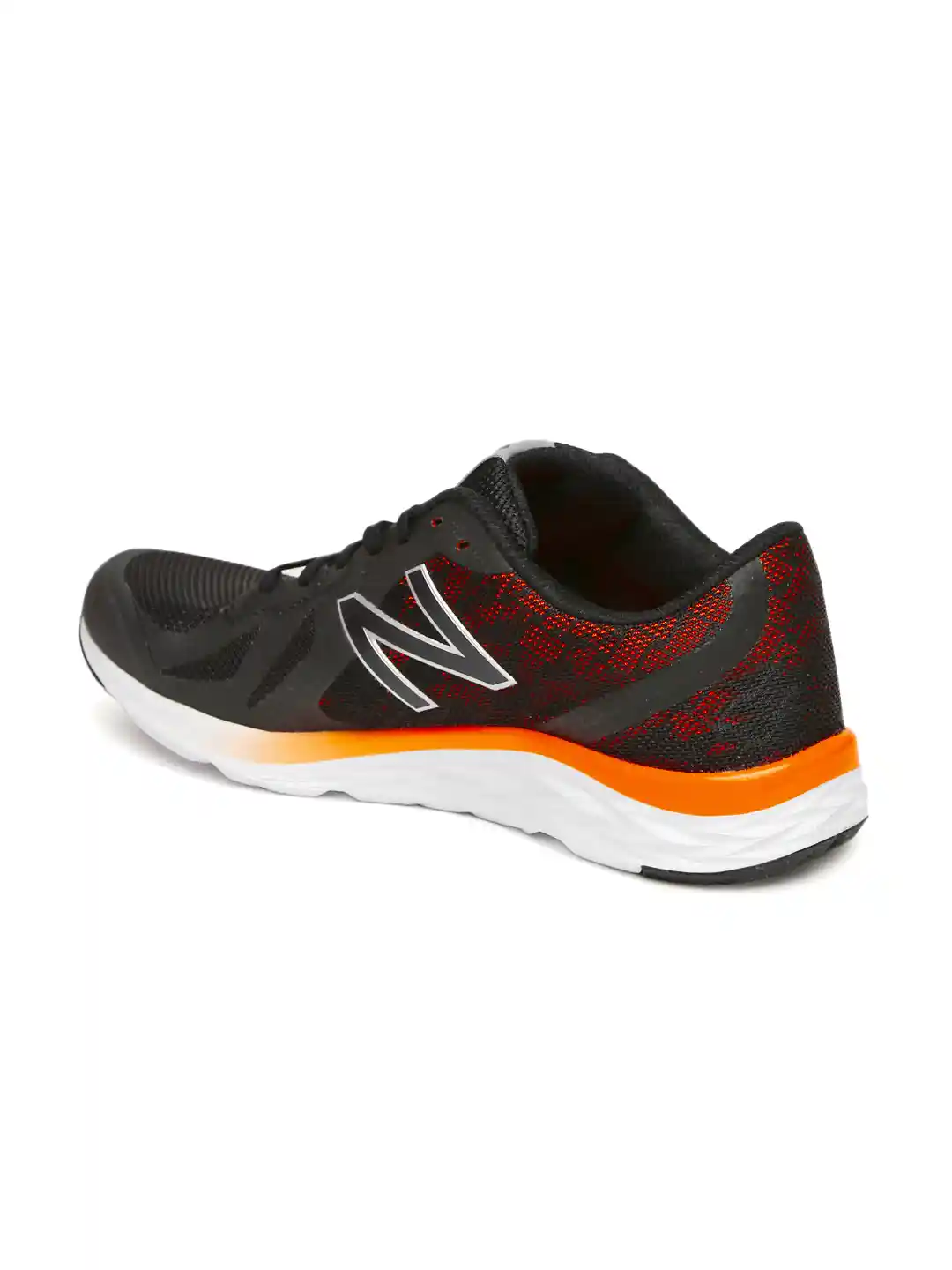 Buy New Balance Men Black Orange Running Shoes Sports Shoes