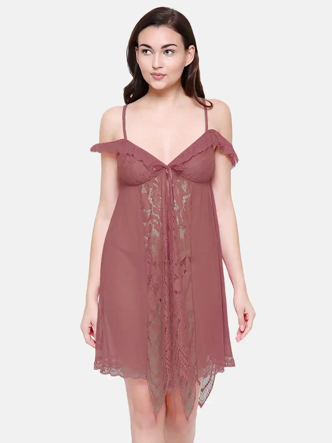 Buy FashionRack Brown Transparent Net Baby Doll Baby Dolls for