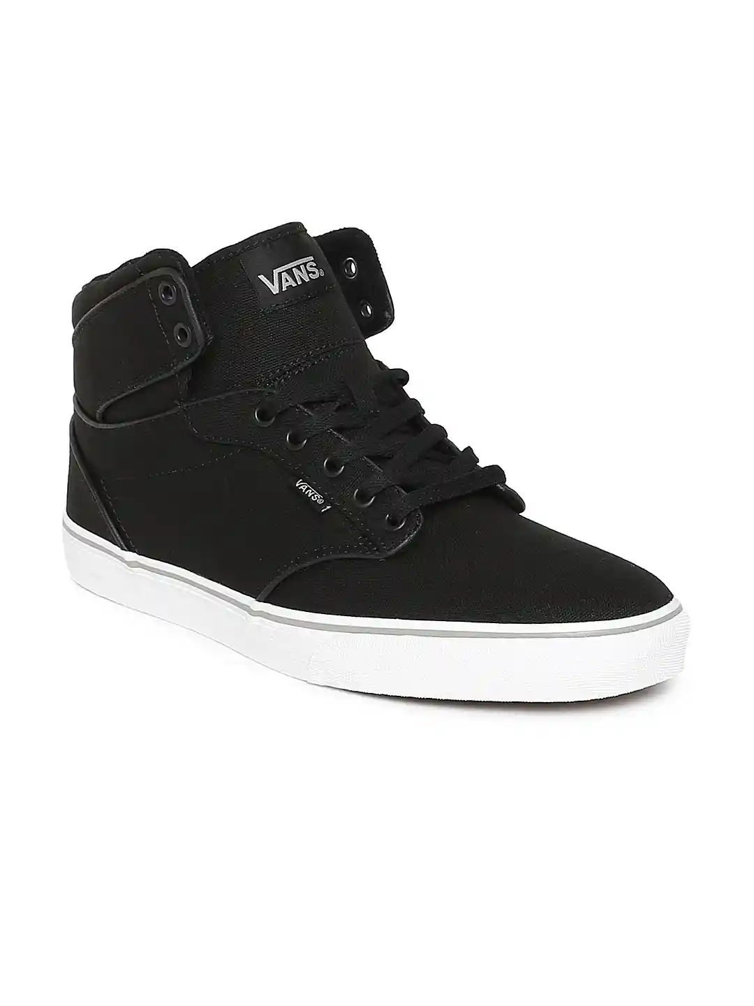 Buy Vans Men Black ATWOOD Mid-Top Sneakers Casual Shoes for Men