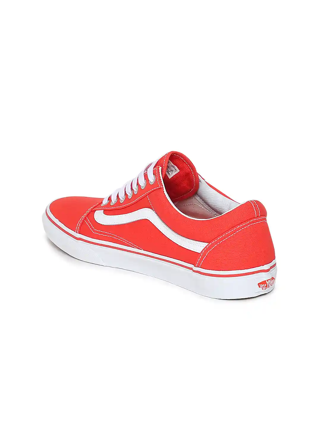 Buy Vans Unisex Coral Red OLD SKOOL Sneakers Casual Shoes for