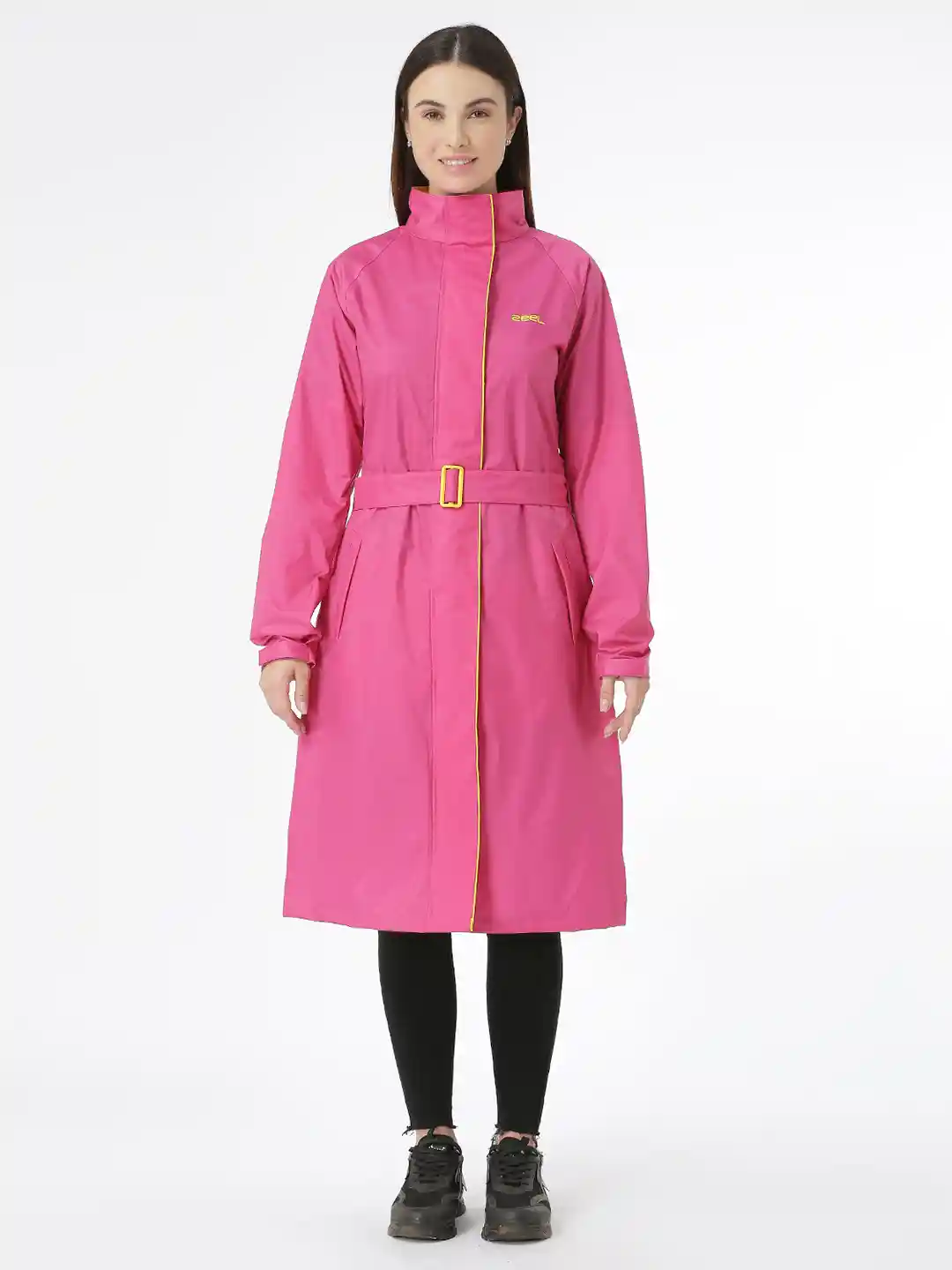 Buy Zeel Women Pink Rain Jacket Rain Jacket for Women 18169972