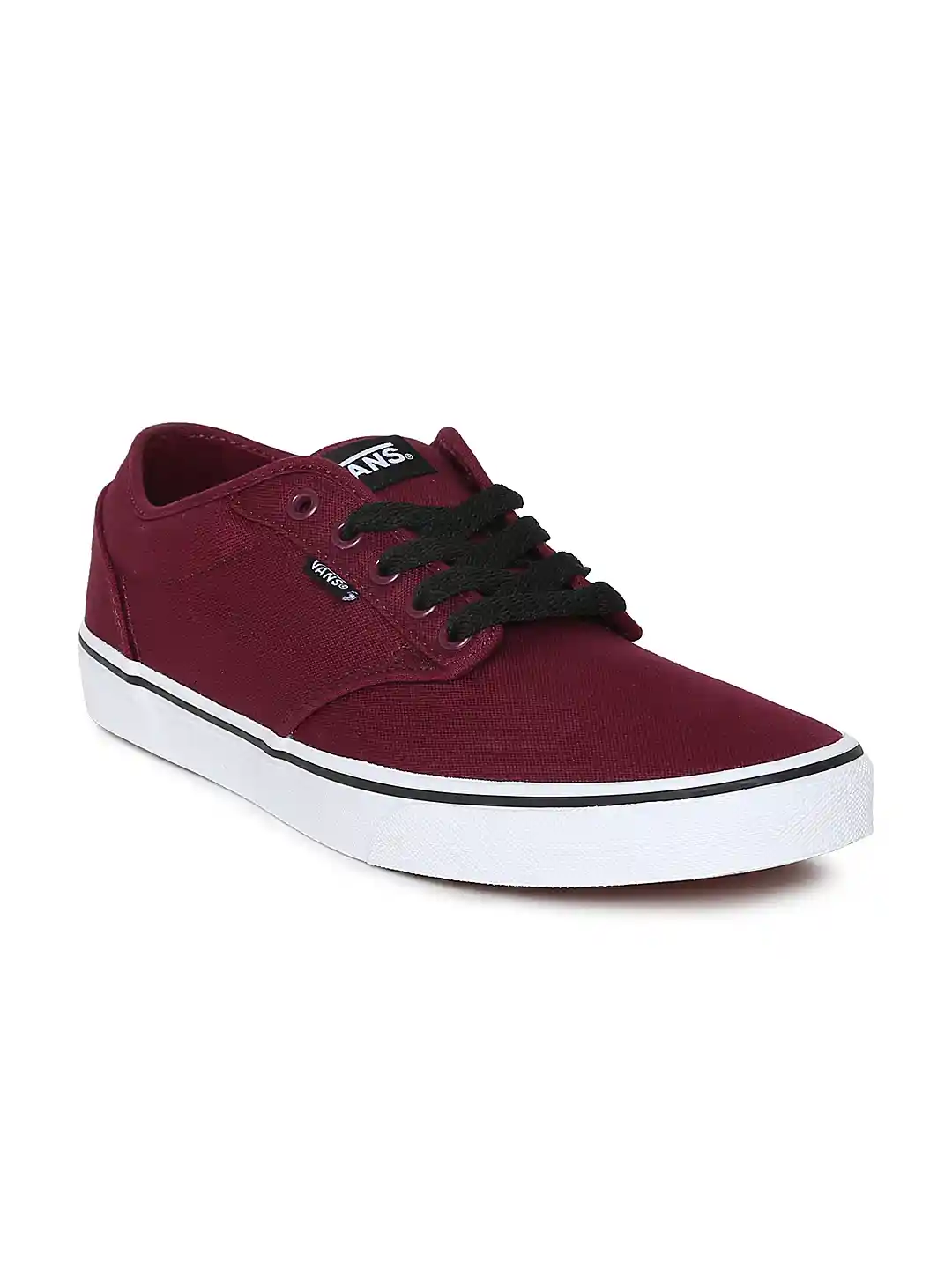 Maroon Vans Daps Vans Shoes For Men Maroon Vans Men Maroon Solid