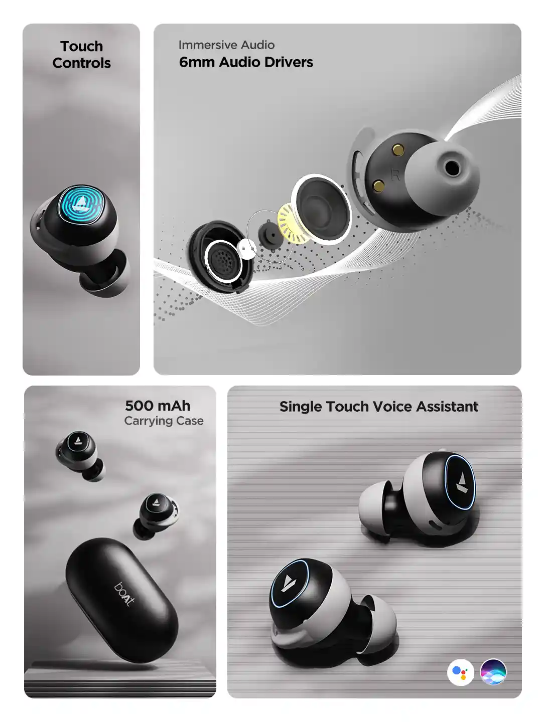Tws Earbuds Boat 441 Earbuds Boat 441 Has Bluetooth Range Buy BoAt