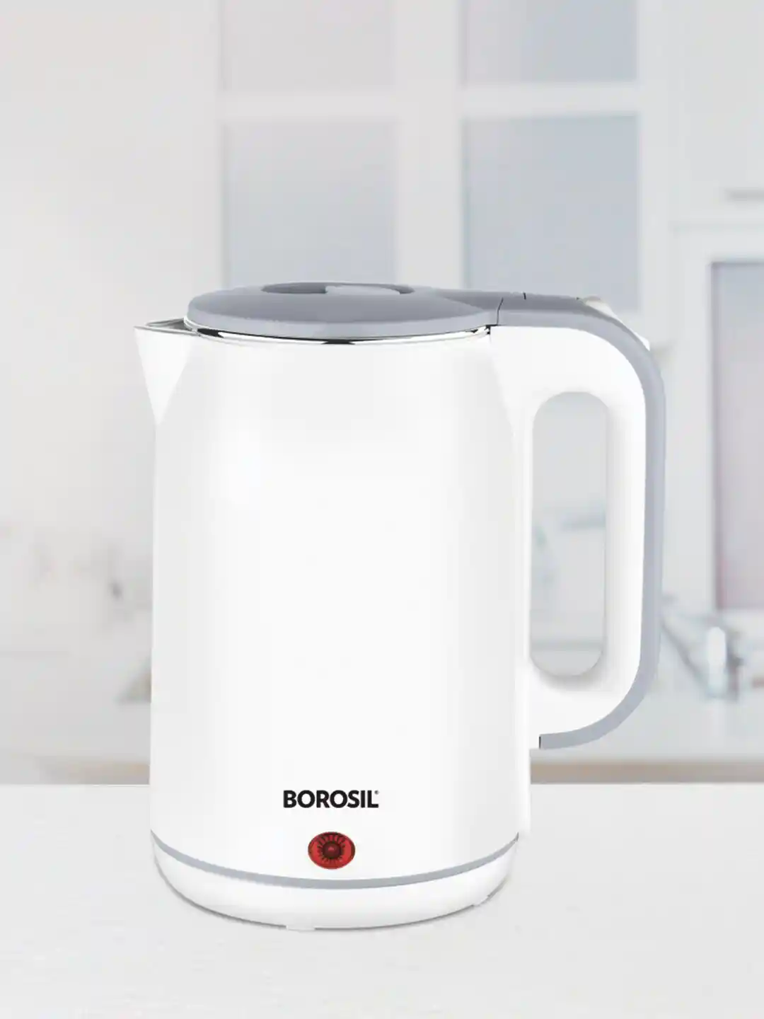 BOROSIL White Cooltouch L Electric Kettle