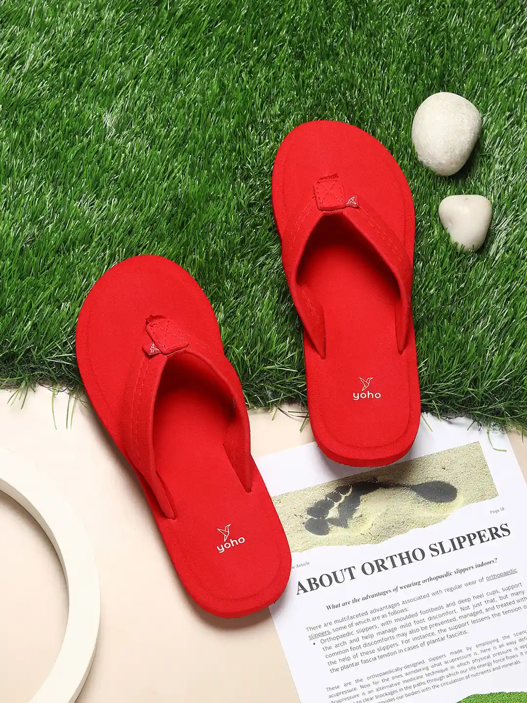 yoho Women Bubbles Doctor Ortho Comfortable Thong Flip-Flops