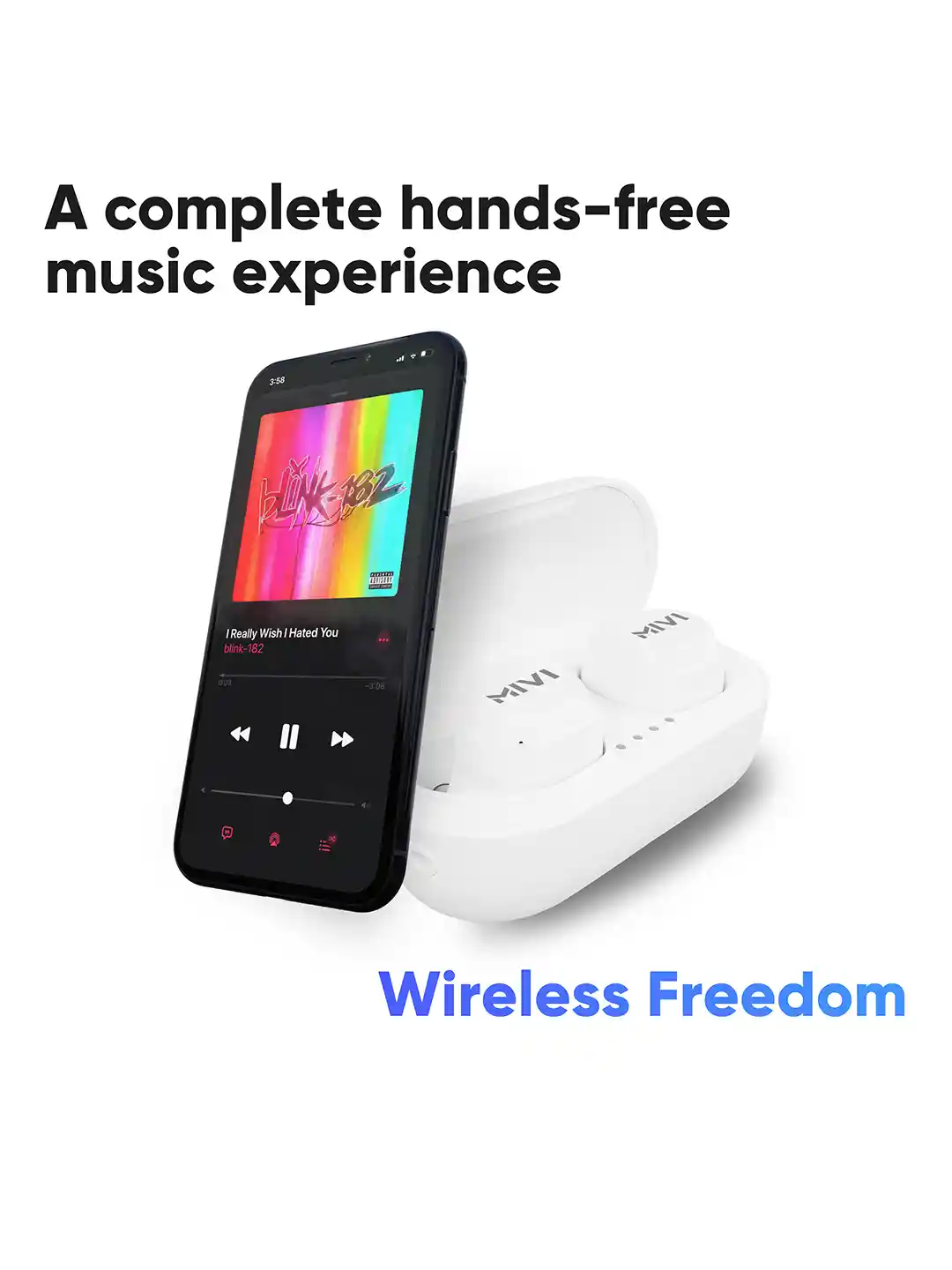 Buy mivi DuoPods M20 True Wireless Bluetooth Headset White