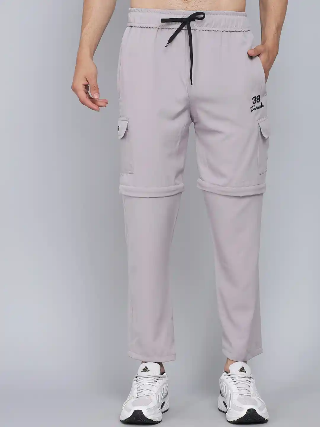 pacs Limonta Convertible Pants Gray P A C S - Limonta Convertible