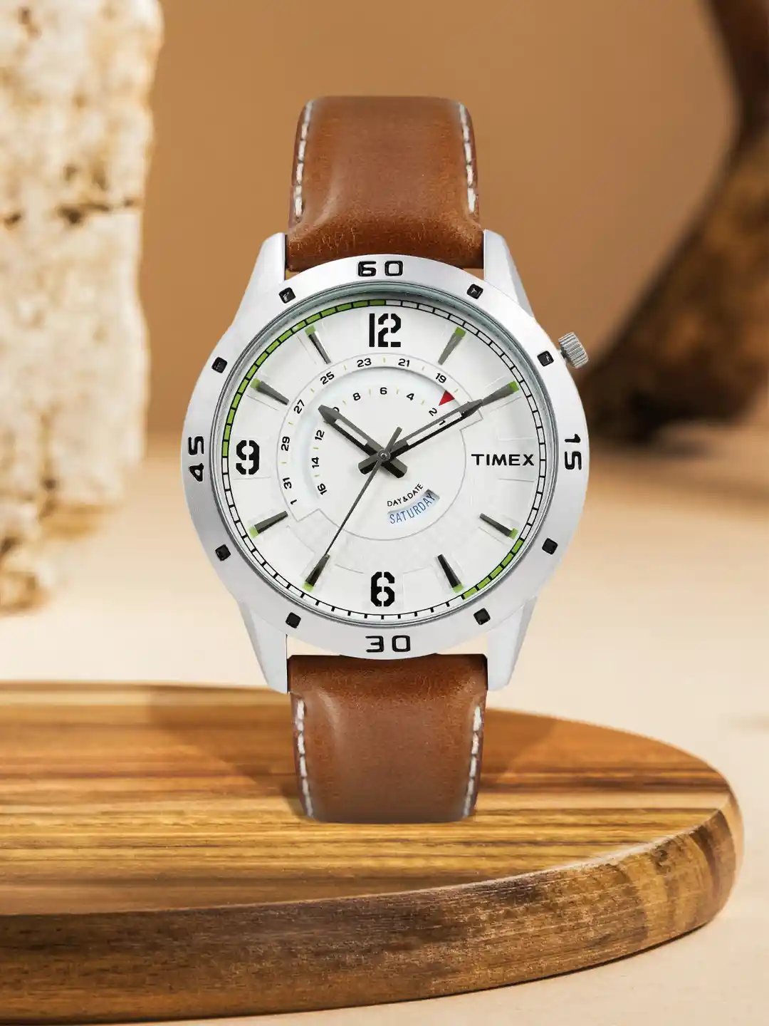 Buy Timex Men Silver-Toned Analogue Watch TW000U908 Watches