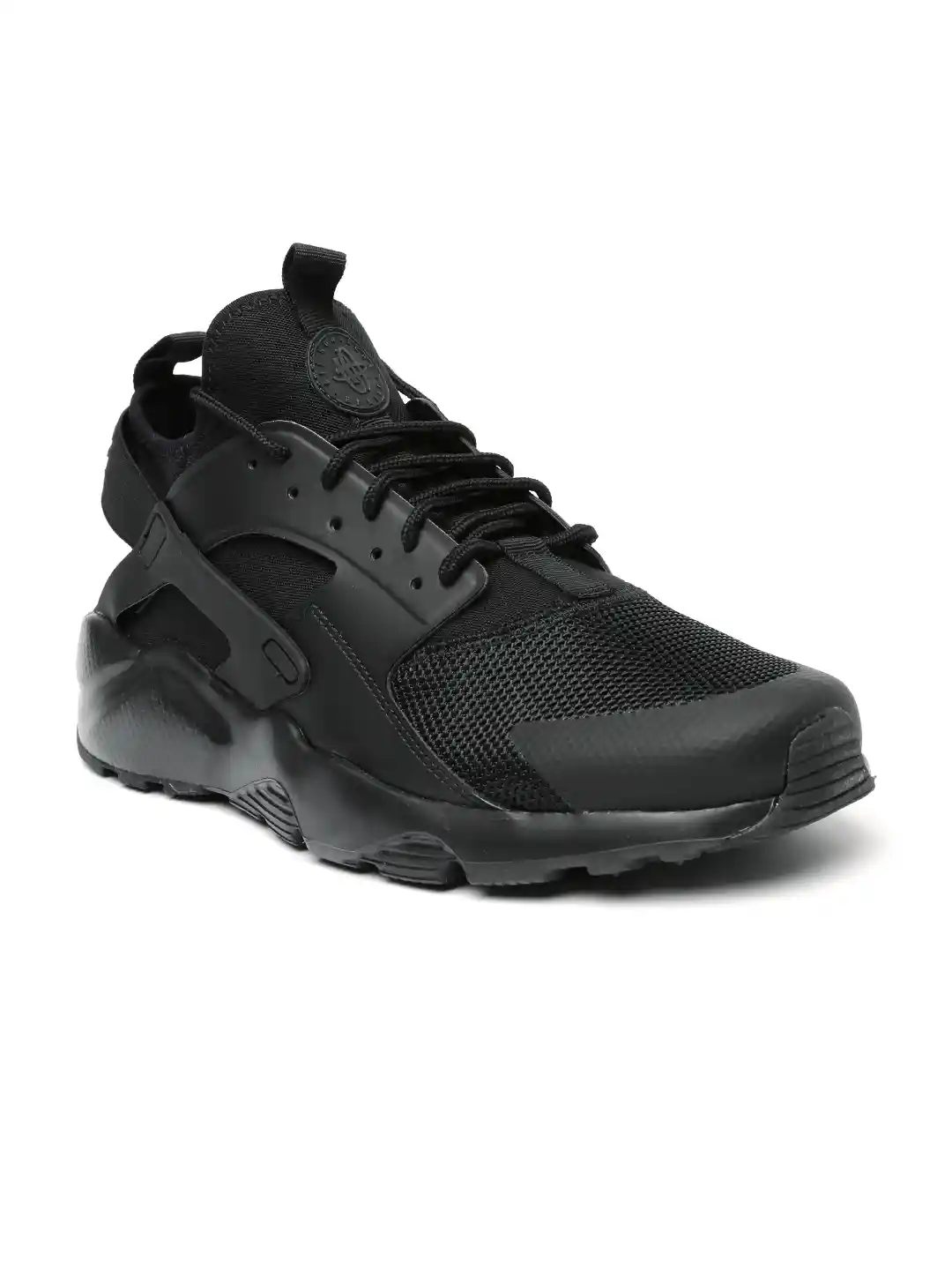 Buy Nike Men Black Air Huarache Run Ultra Mid-Top Sneakers