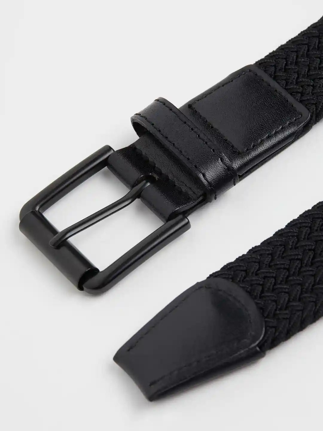 Elastic Belt H And M Mens Belts H&M Men Black Elasticated Fabric Belt