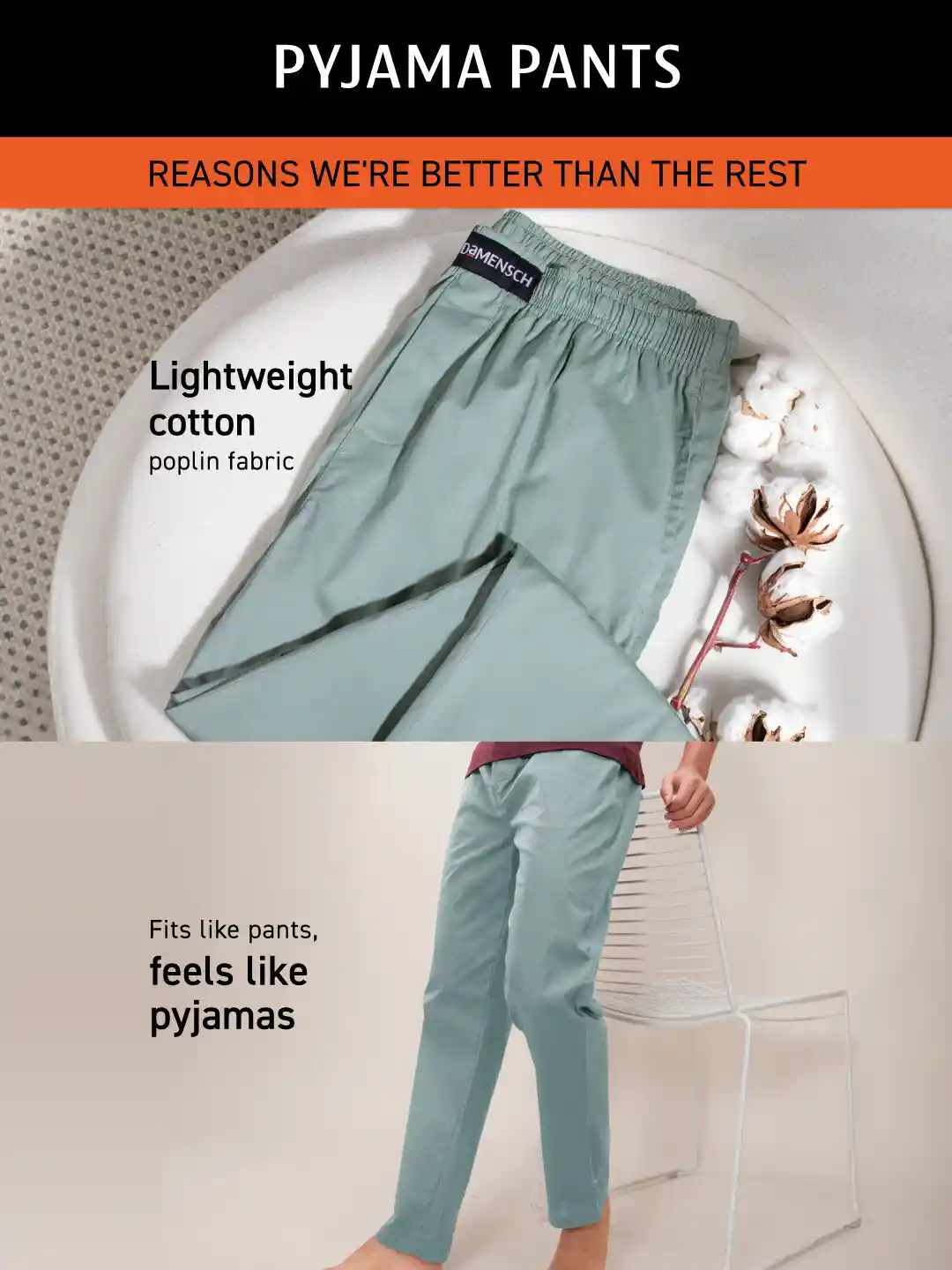 Buy DaMENSCH Men Blue & Black Pack Of 2 Woven Cotton Stretchable