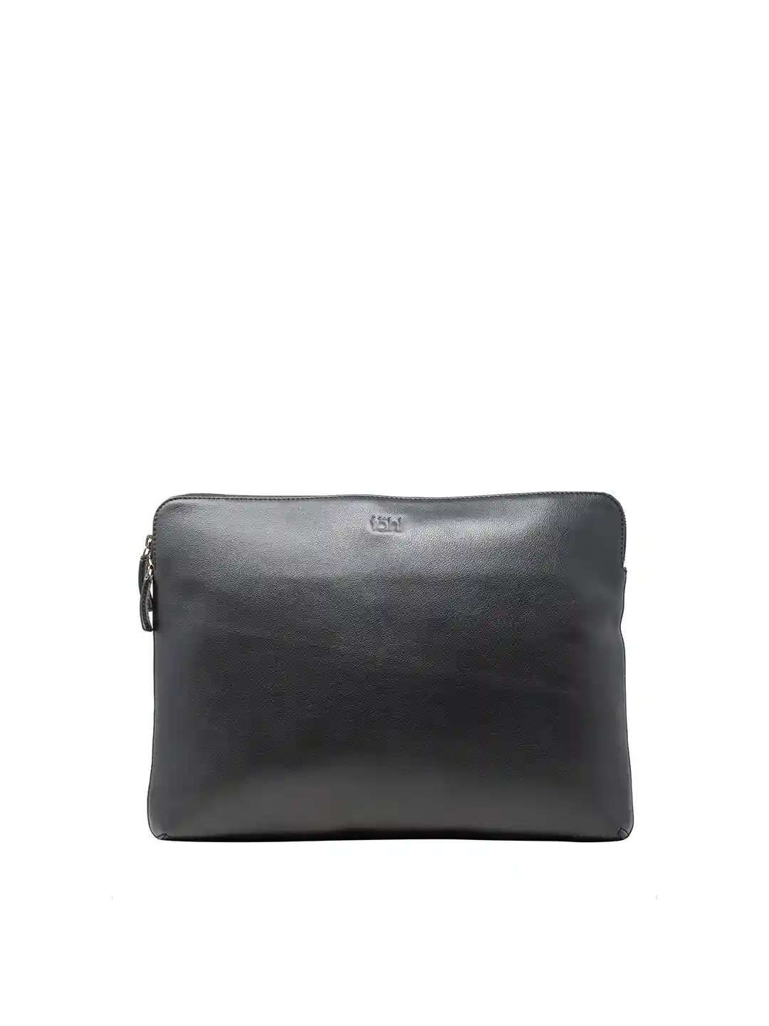 Buy tohl Unisex Black Leather 15 Inch Laptop Sleeve Laptop Bag