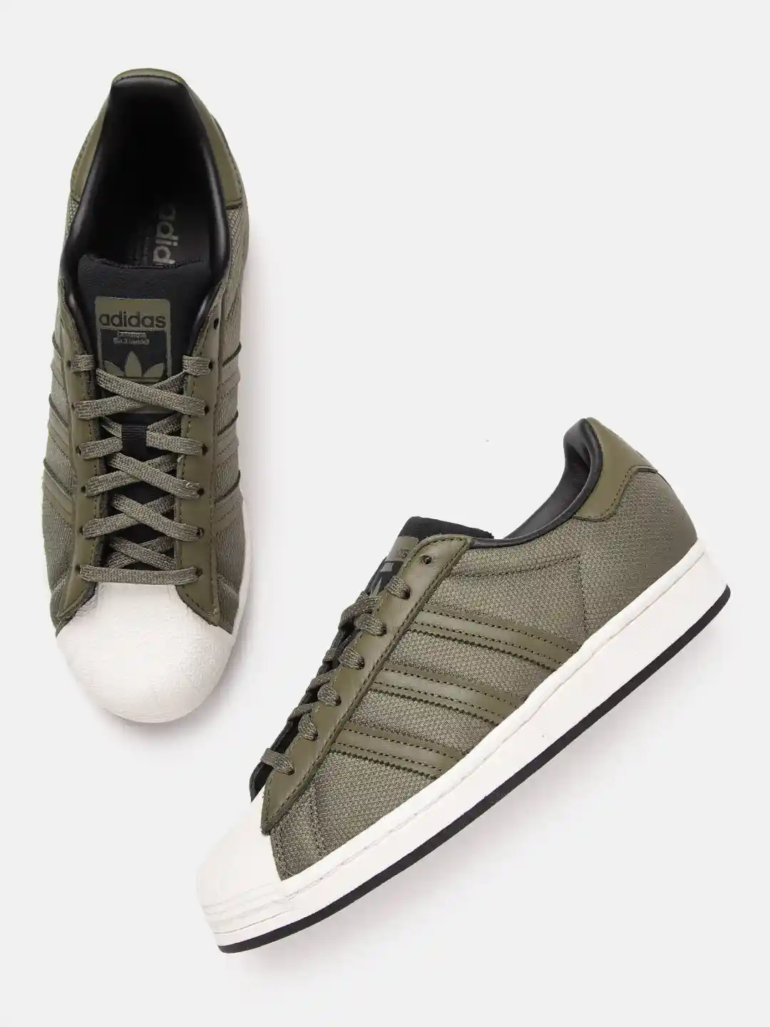 Superstar Primeknit Khaki Green Adidas Superstars Superstar Khaki