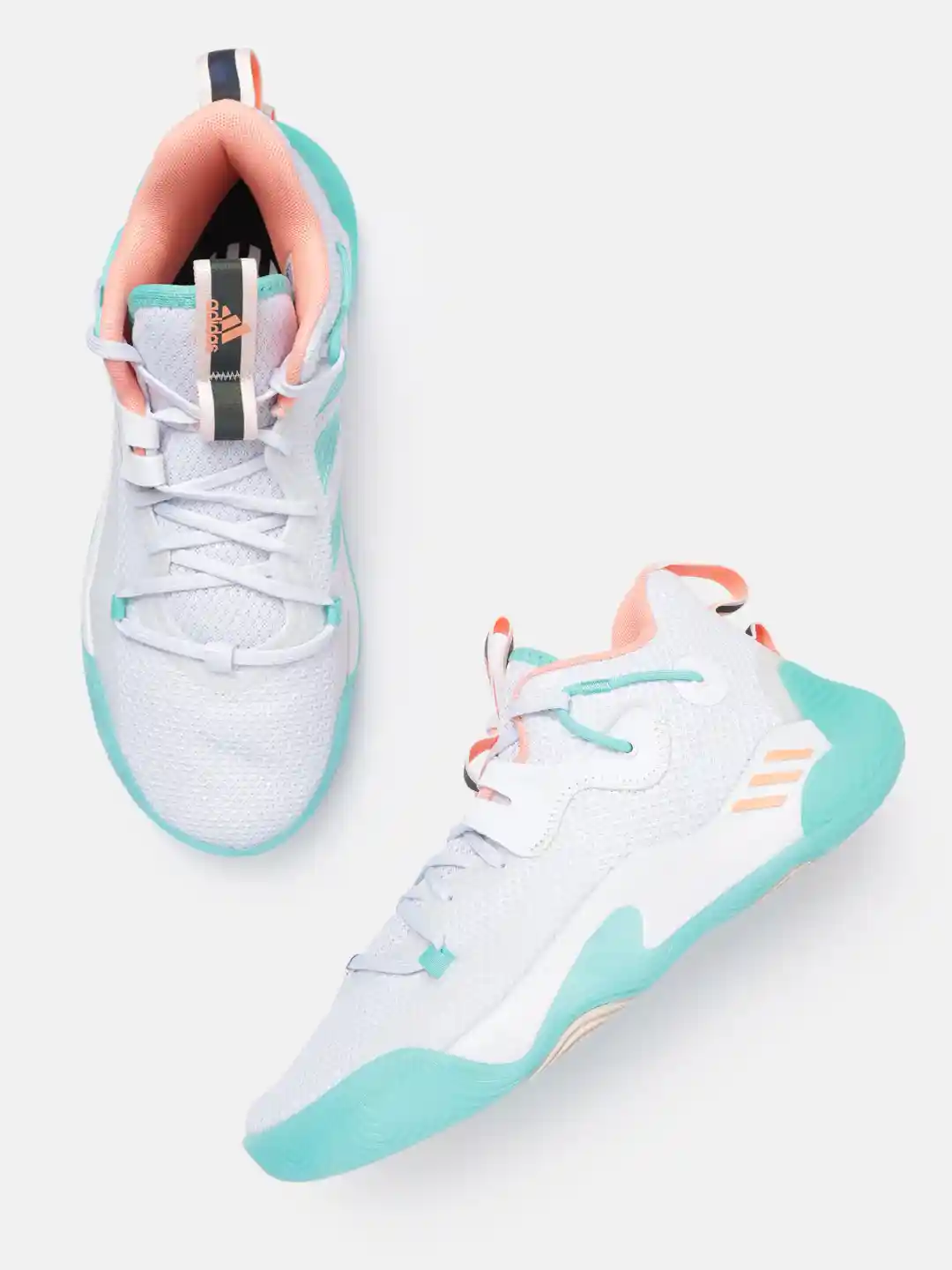 Buy ADIDAS Originals Unisex White Woven Design Harden Stepback