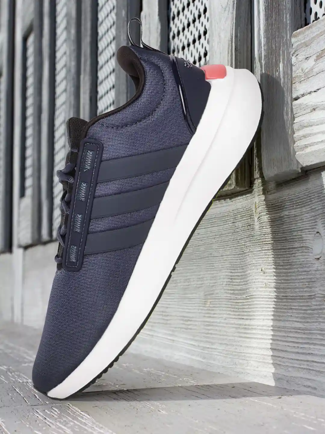 Buy ADIDAS Men Navy Blue Solid Racer TR21 Running Shoes Sports