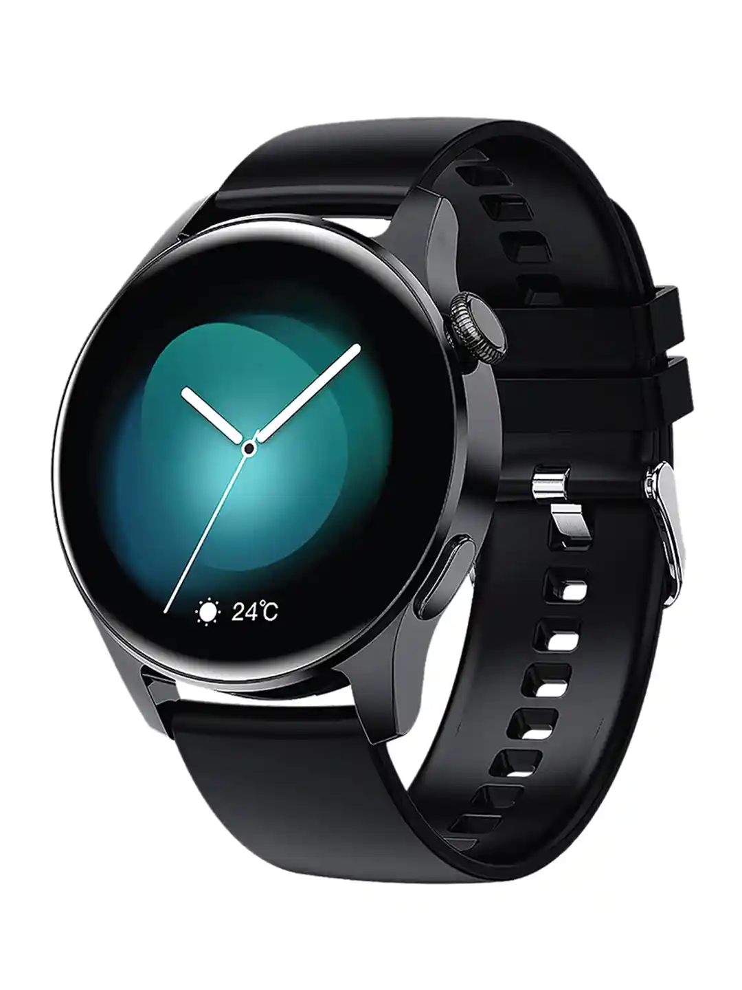 HAMMER Pulse Round Shape Bluetooth Calling Smartwatch