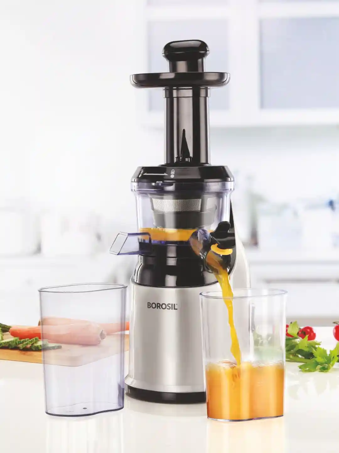 Buy Borosil Health Pro Black Plastic Reverse Function Jars Wet