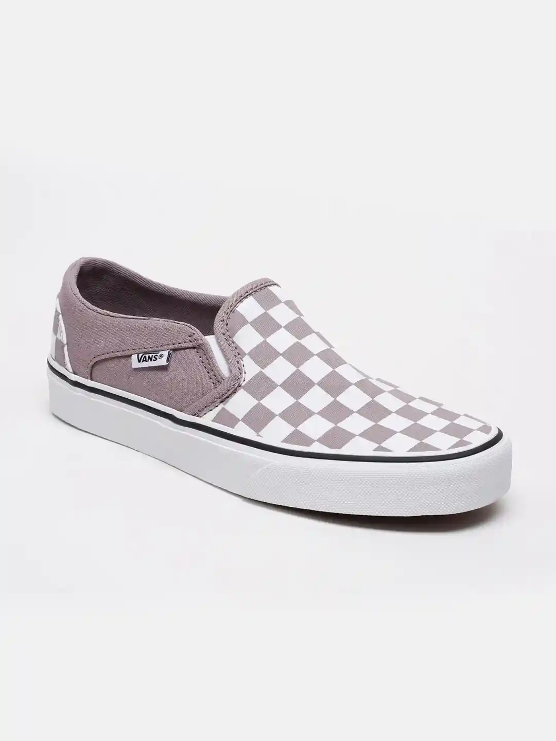 Buy Vans Women Purple Printed Slip-On Sneakers Casual Shoes for